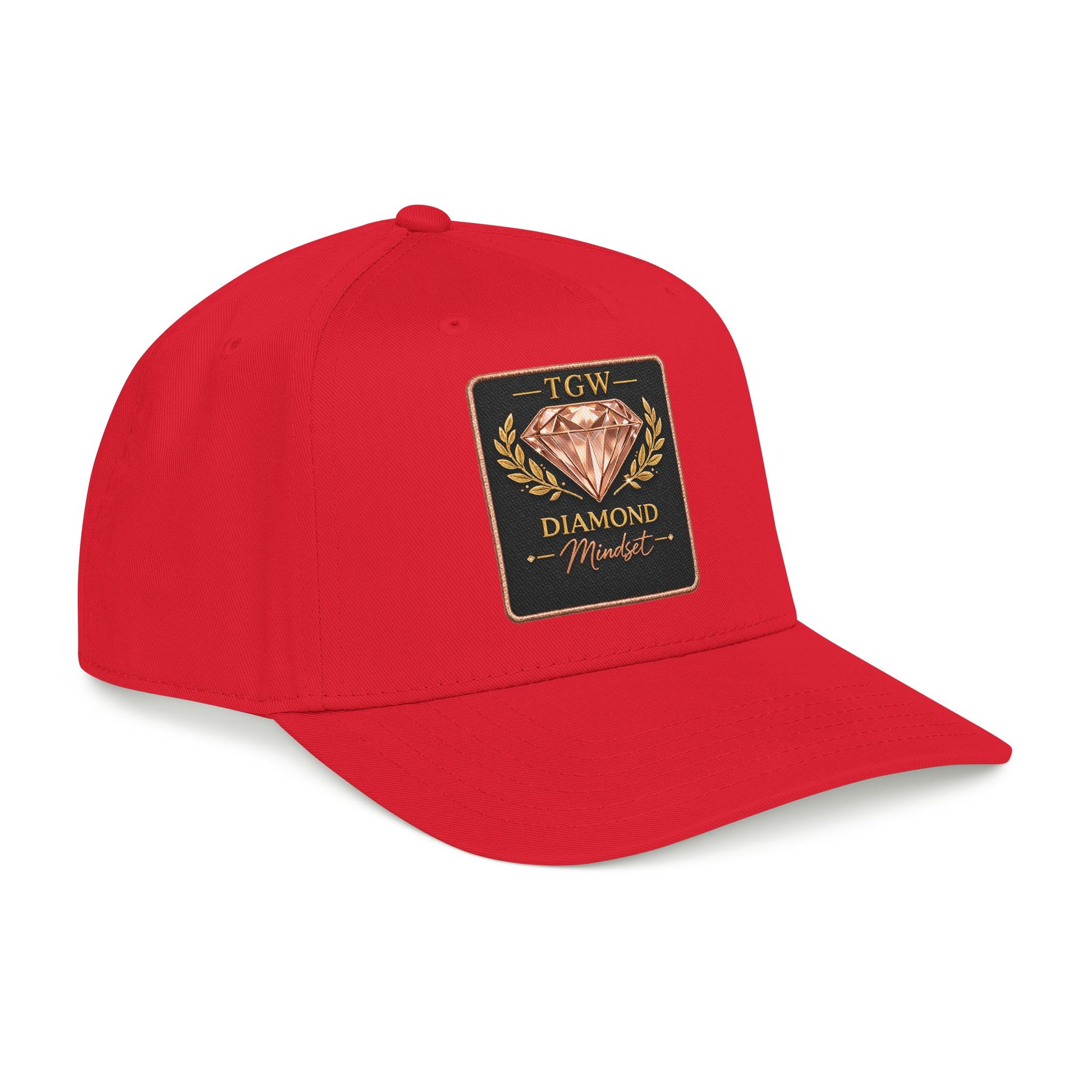 TGW Diamond Mindset Cap "Built Under Pressure"  Mid Profile Baseball Cap