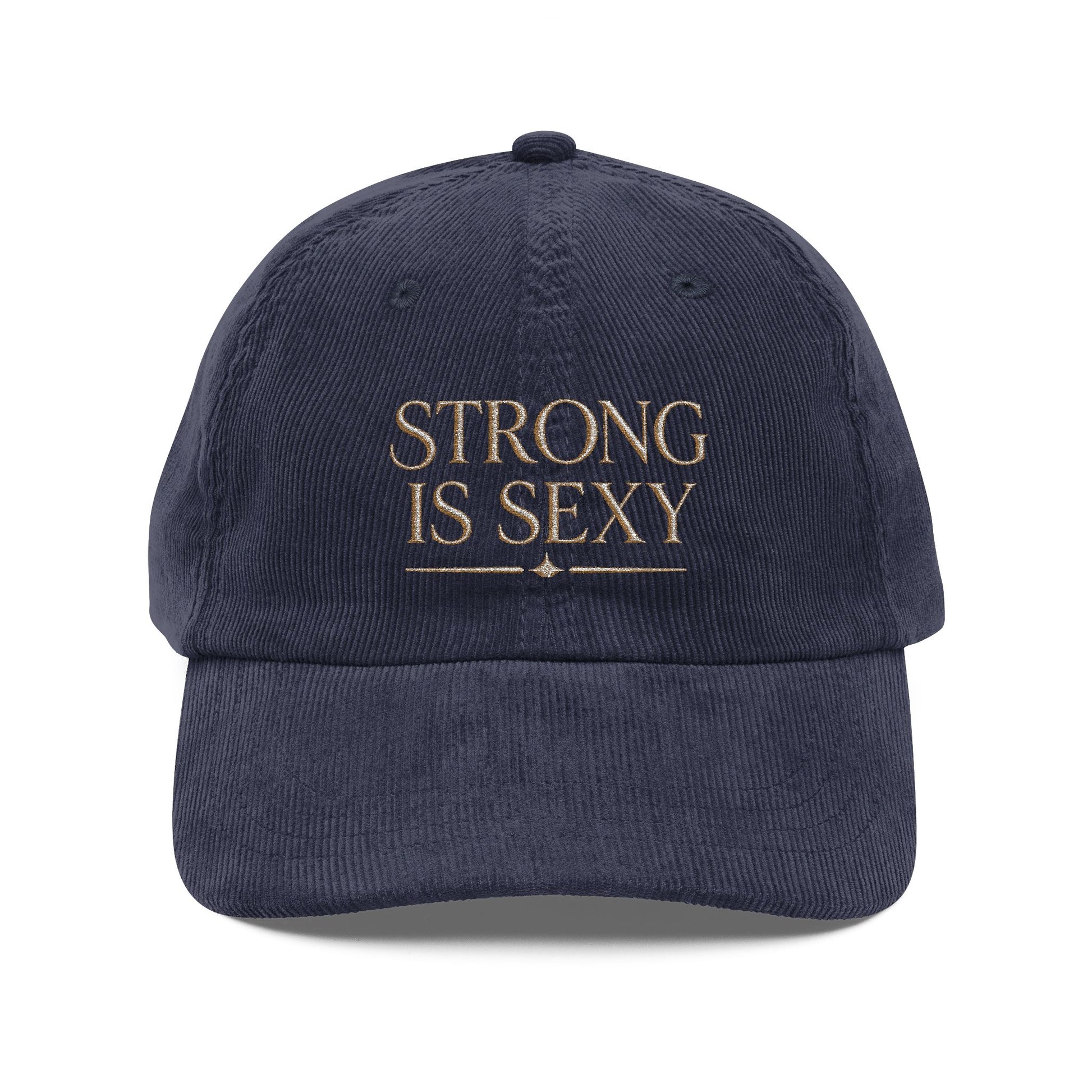 TGW Collection TM - Strong Is Sexy - Vintage Corduroy Cap