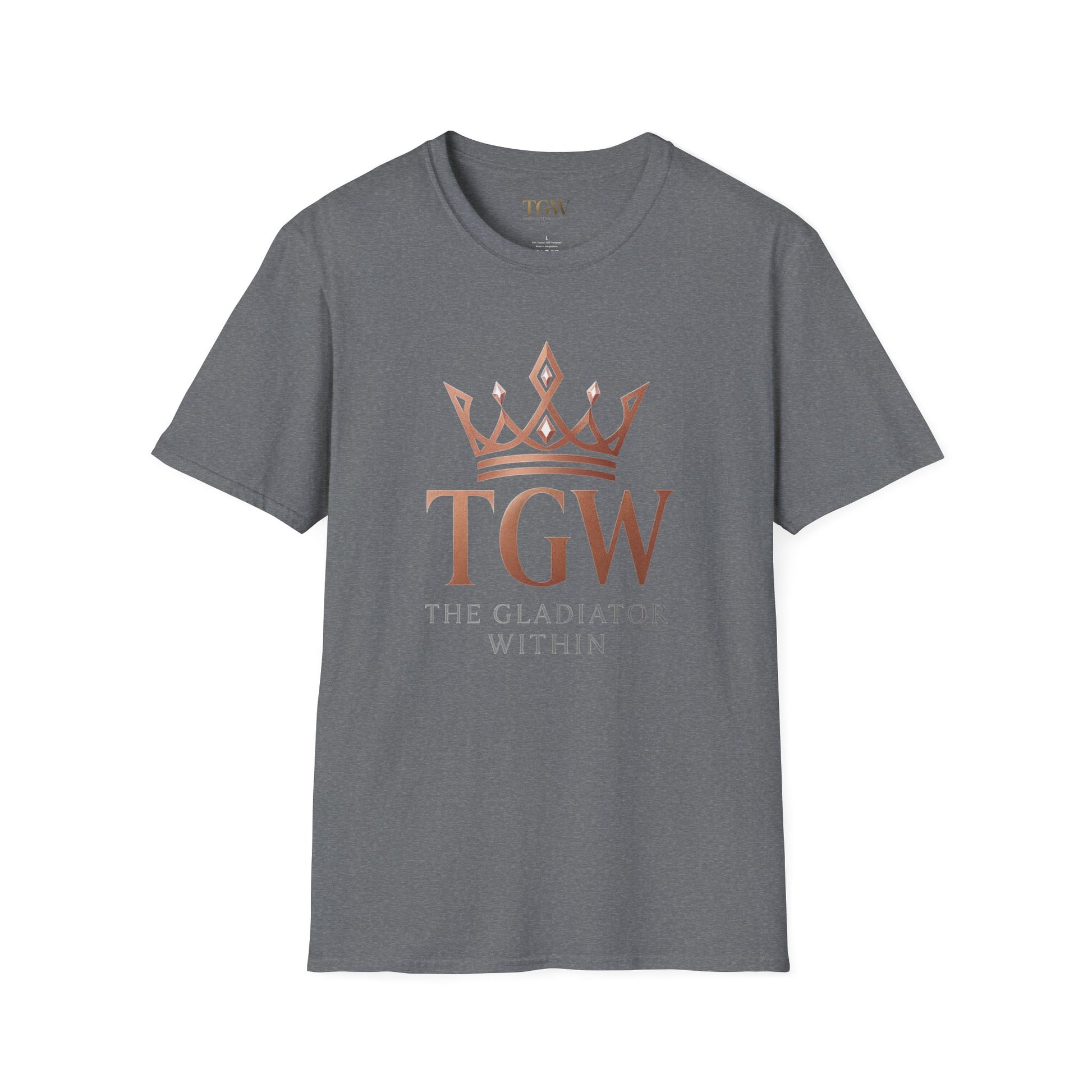 Women T-Shirts Gladiator Within, Motivational Tee, Soft-style Shirt, Graphic Shirt, Gift for Fitness Lovers, Inspirational Apparel