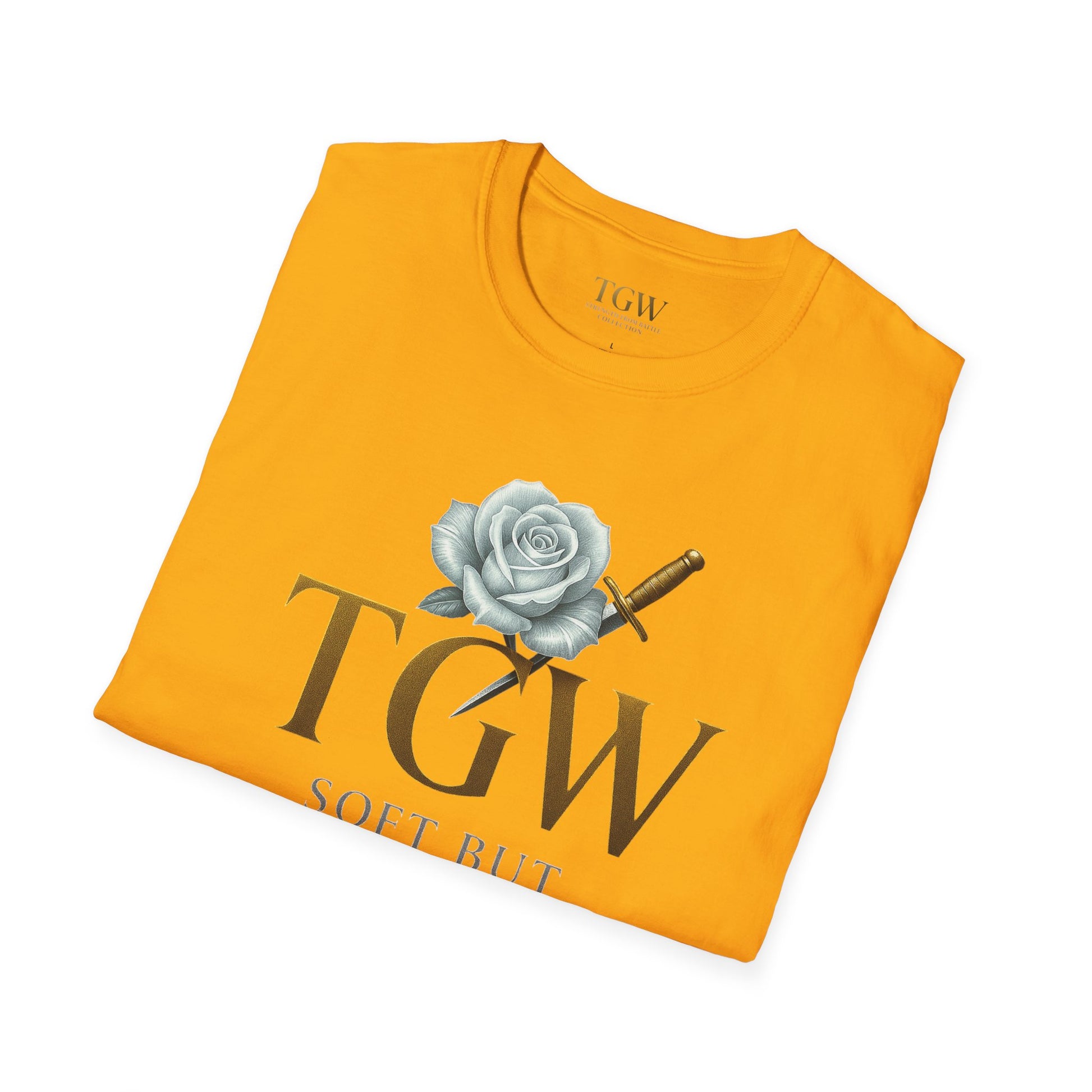 Soft style T-Shirt - Soft but Unbreakable Graphic Tee, Motivational Shirt, Gift for Her, Casual Wear, Inspirational Fashion