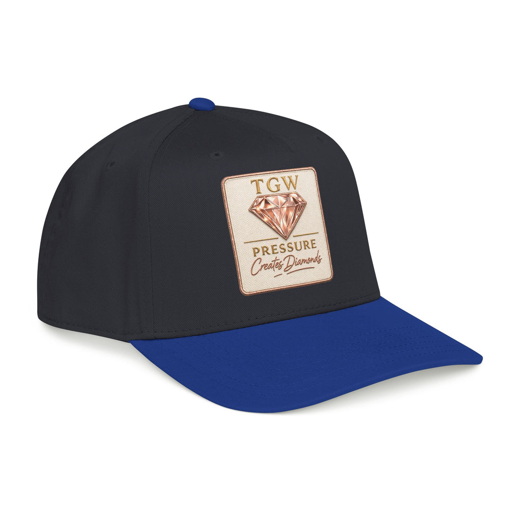 TGW Collection™  The TGW "Pressure Diamonds" Mid Profile Baseball Cap