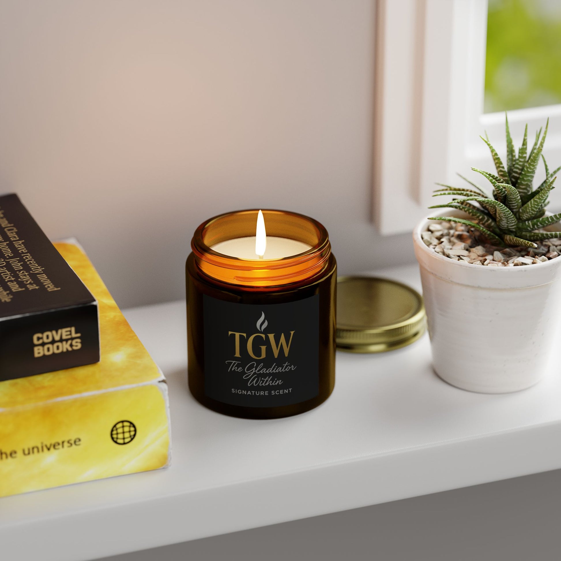Luxurious Scented Candles for Relaxation, The Gladiator Within - Perfect Gift, Home Decor, Spa Nights, Aromatherapy