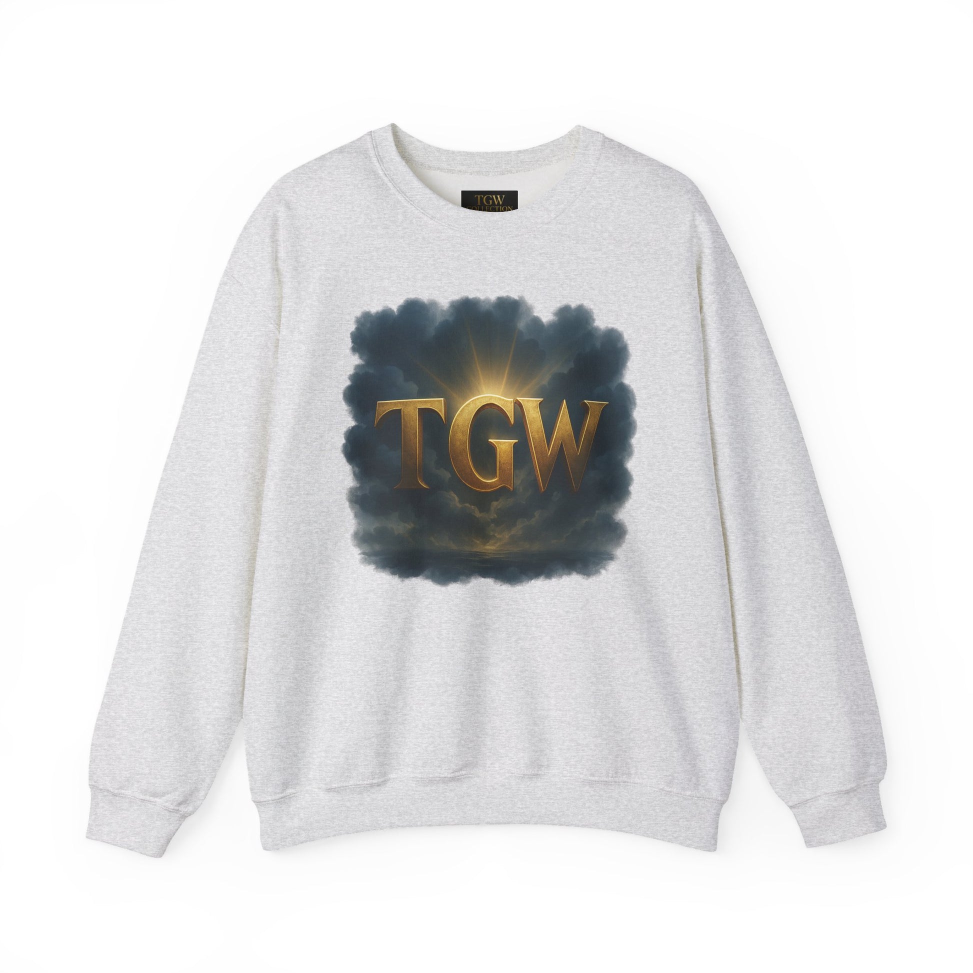 TGW Vintage Crewneck Sweatshirt, Cozy Fashion, Casual Wear, Autumn Layers, Relaxed Style