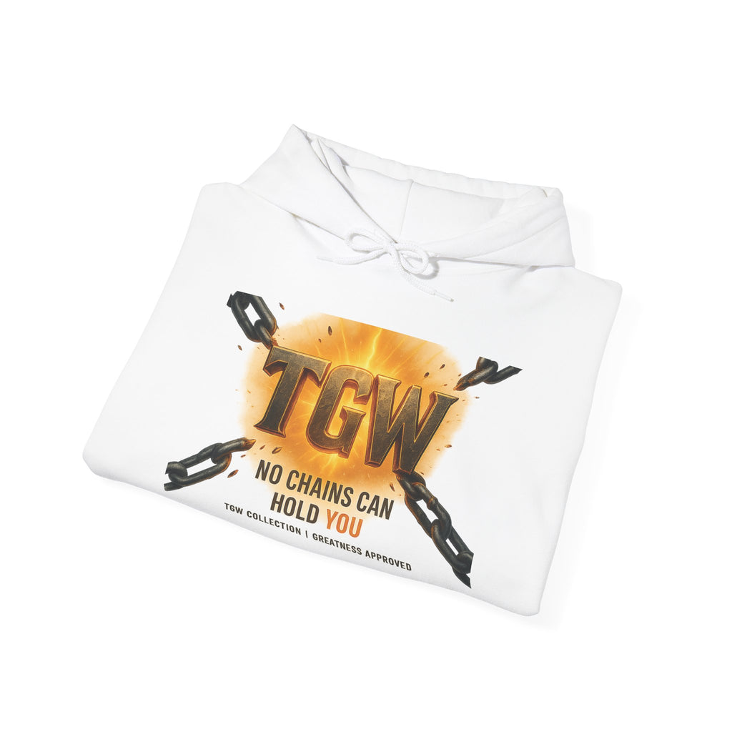 Empowering Hoodie Sweatshirts - "No Chains Can Hold You"