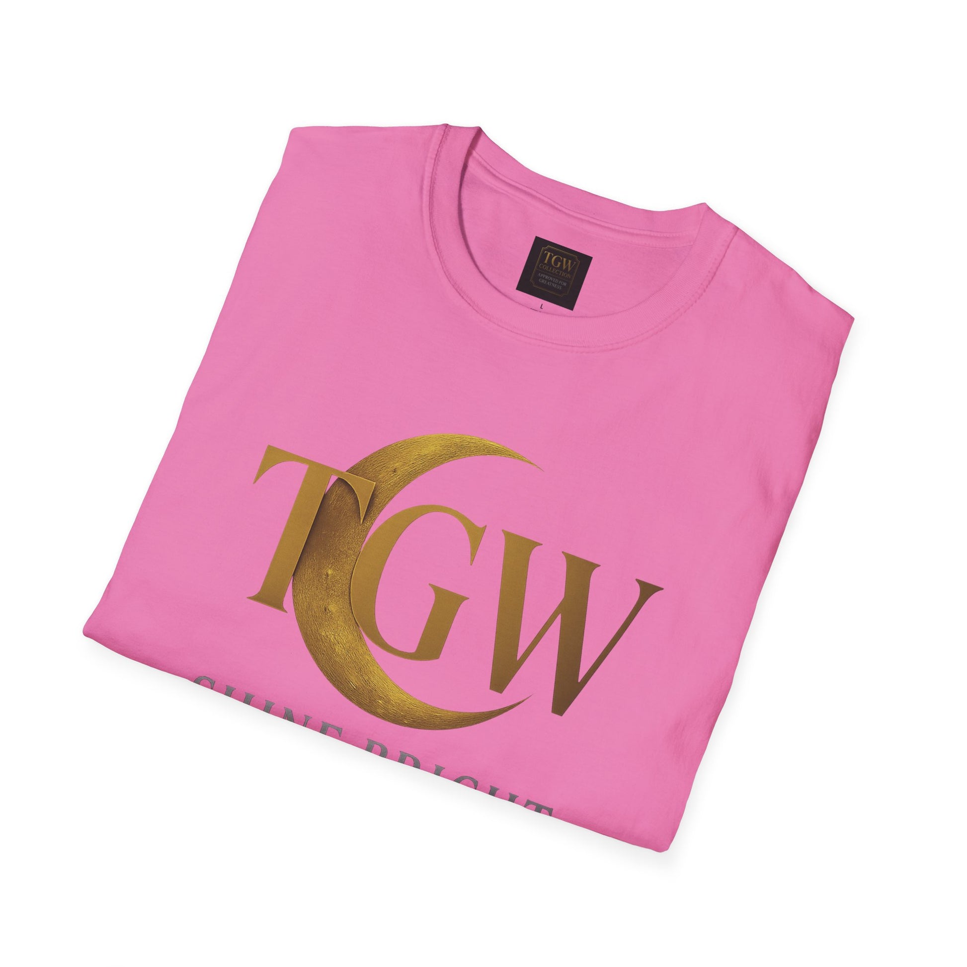 Shine Bright T-Shirt, Graphic Tee, Motivational Gift, Casual Wear, Inspirational Apparel