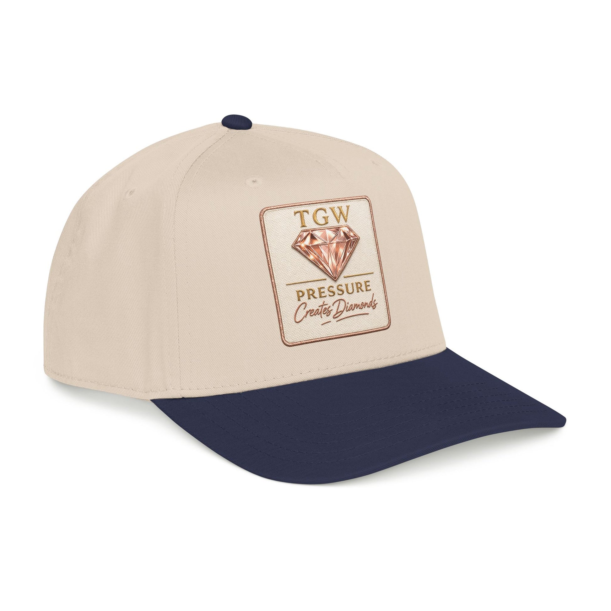 TGW Collection™  The TGW "Pressure Diamonds" Mid Profile Baseball Cap