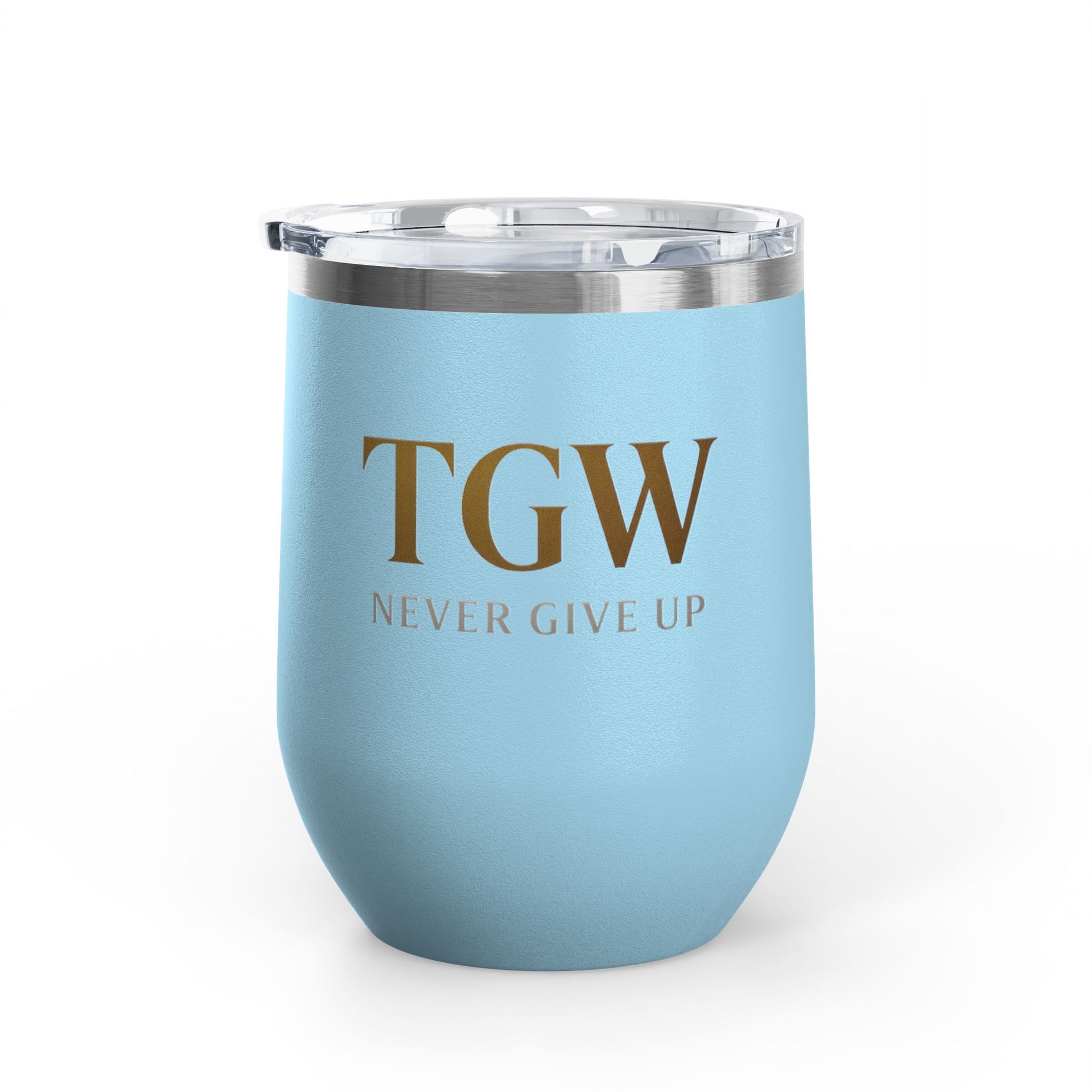 Elegant Wine Tumbler - Strive for Greatness | Personalized Gift for Wine Lovers, Celebrations, Home Bar, Holidays, Motivational Drinkware