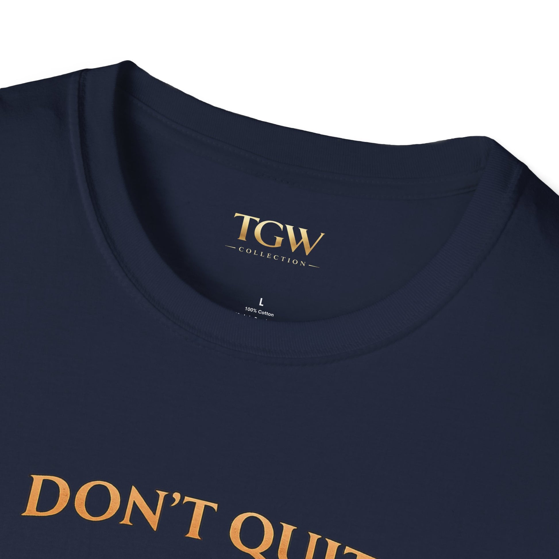 TGW Collection Plum & Gold Boxing Gloves Softstyle T-Shirt