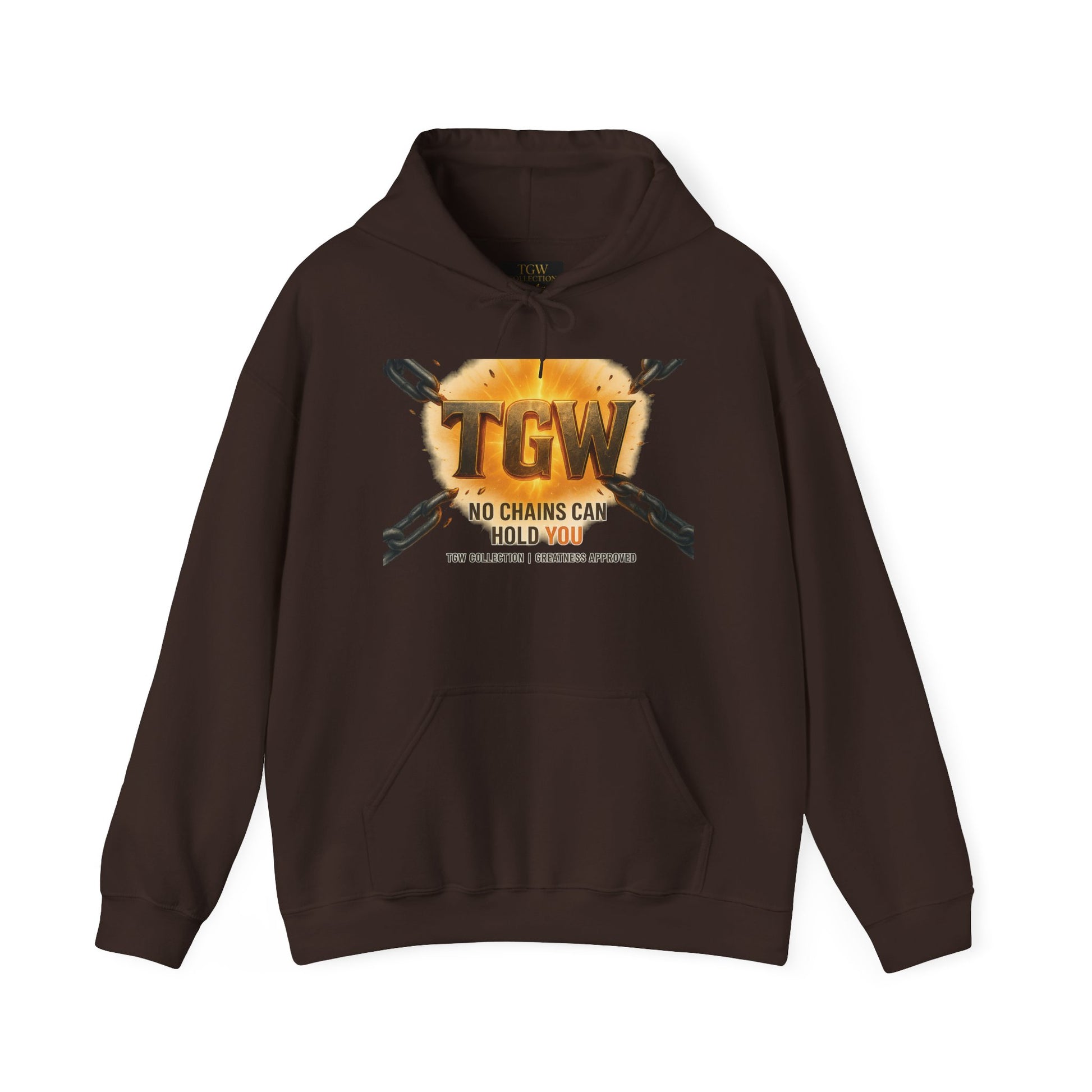 Empowering Hoodie Sweatshirts - "No Chains Can Hold You"