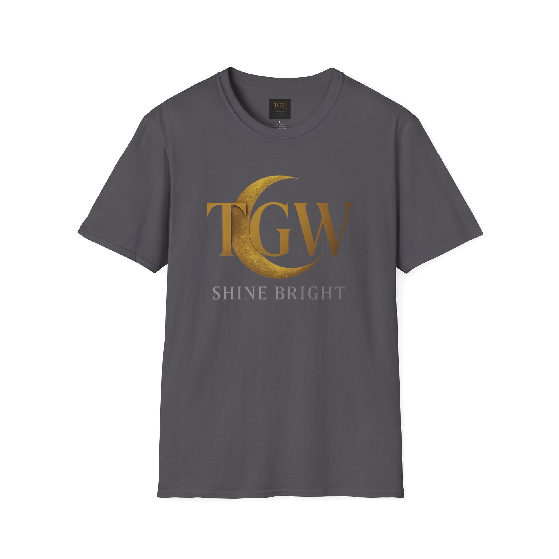 Shine Bright T-Shirt, Graphic Tee, Motivational Gift, Casual Wear, Inspirational Apparel