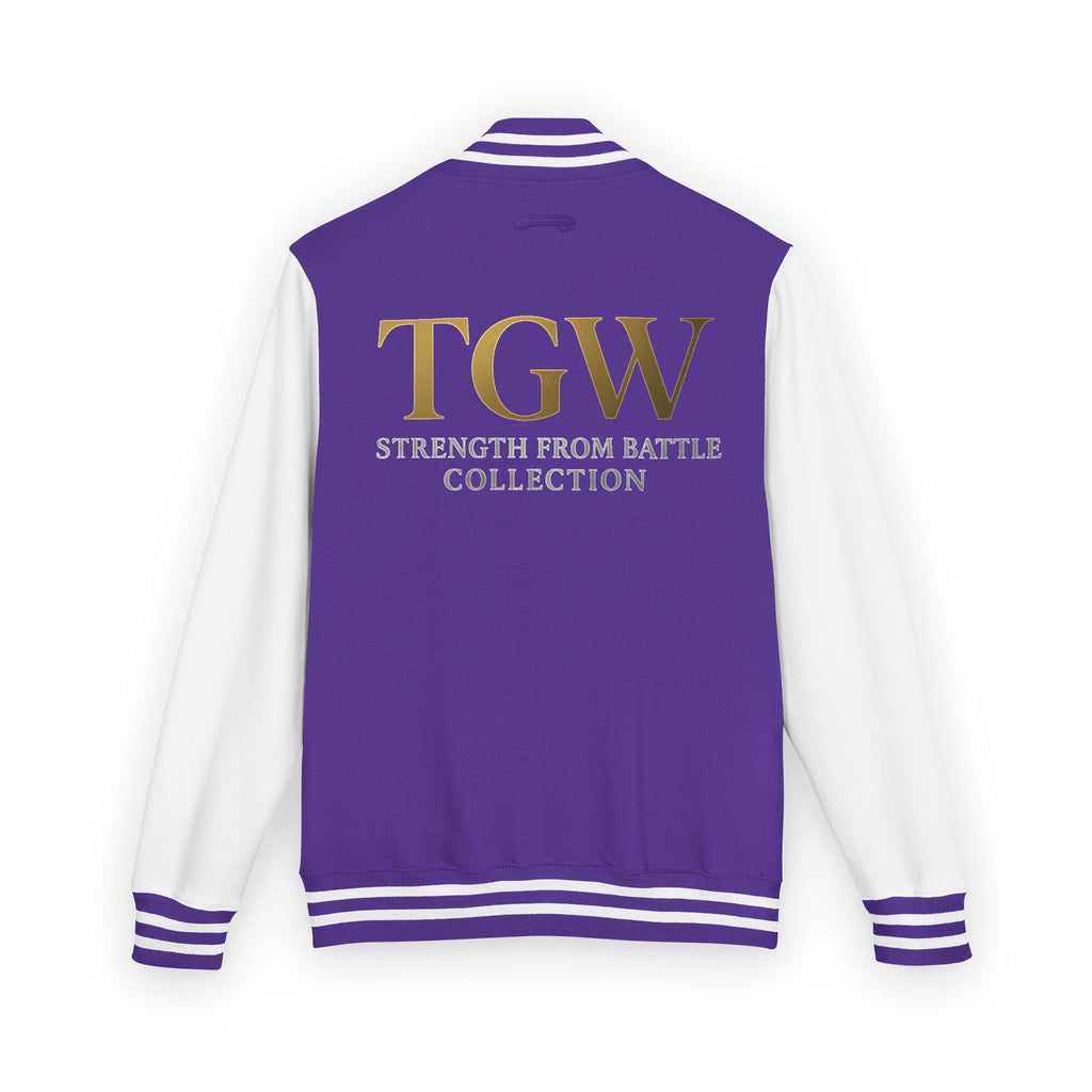 Men Heavyweight Letterman Jacket - Vintage Style Varsity Jacket for Everyday Wear, Sports Events, Graduation, Casual Outings, Team Spirit