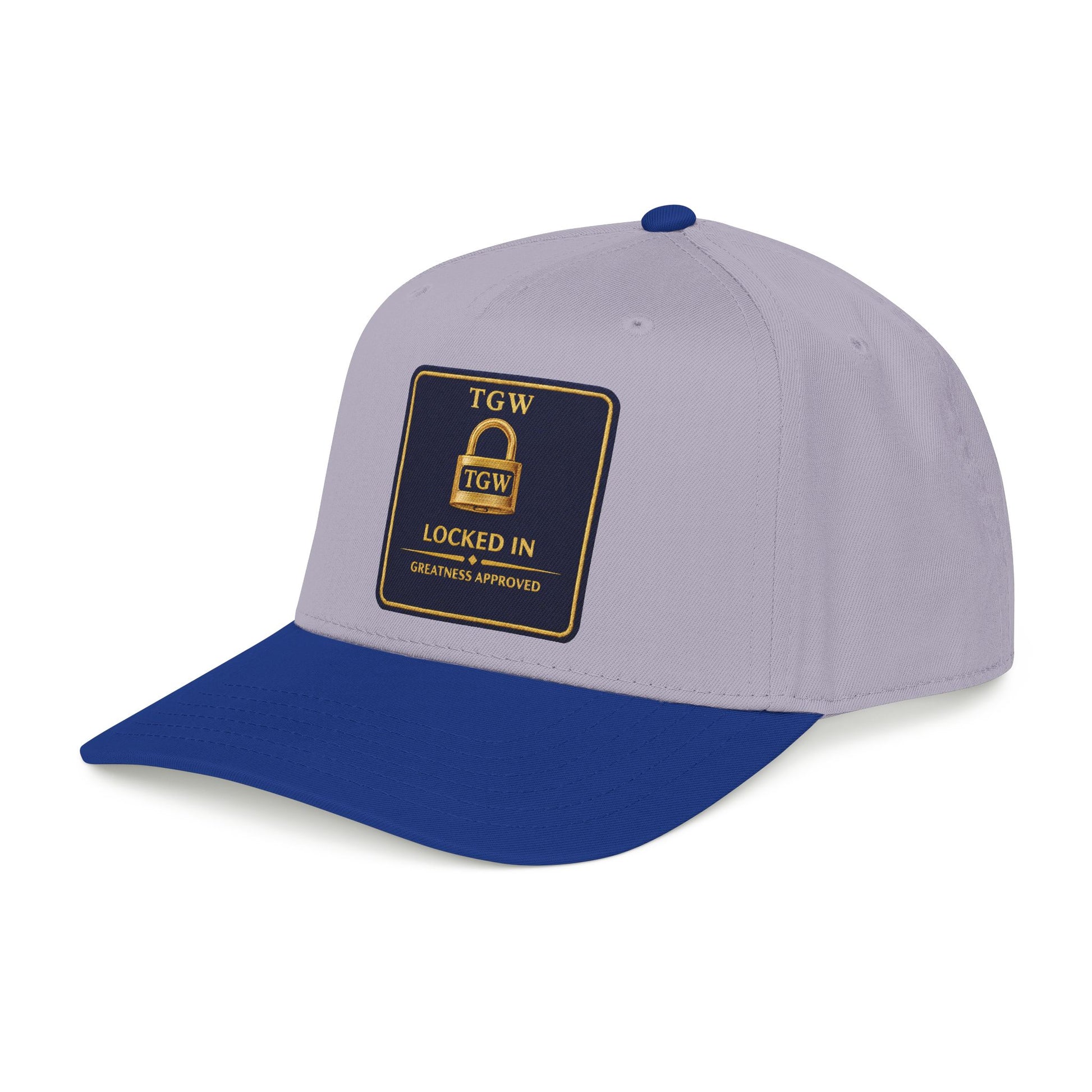 TGW “LOCKED IN” — Greatness Approved   Mid Profile Baseball Cap