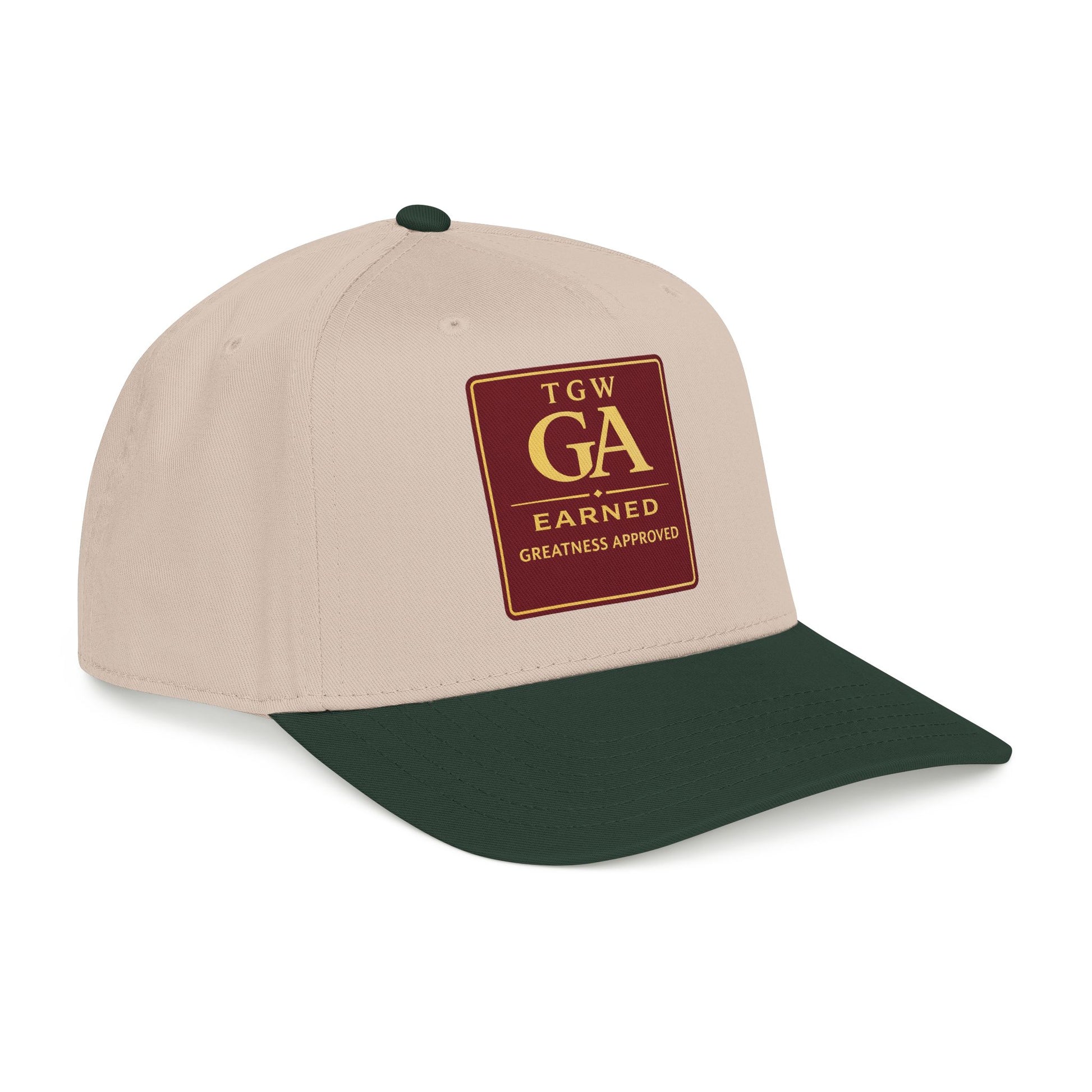 TGW “GA – Earned” Structured  Mid Profile Baseball Cap