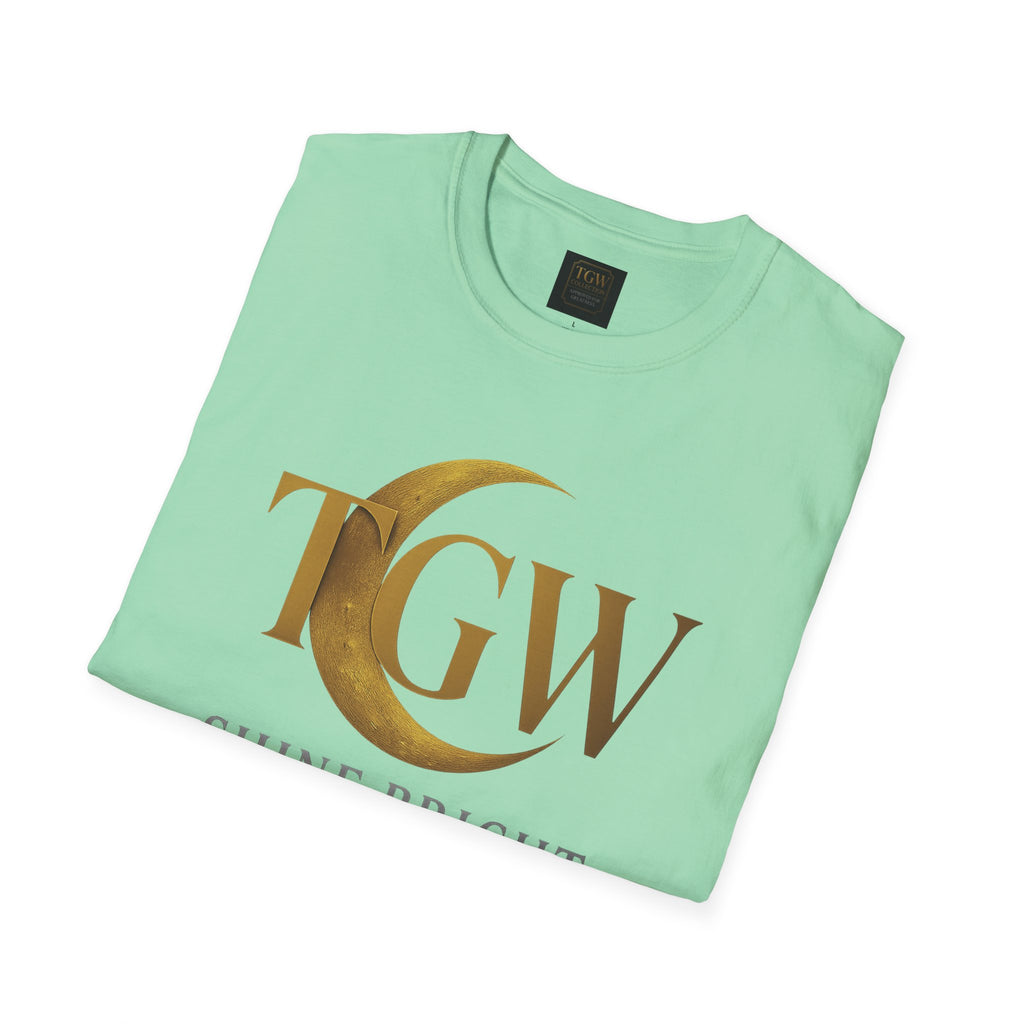 Shine Bright T-Shirt, Graphic Tee, Motivational Gift, Casual Wear, Inspirational Apparel