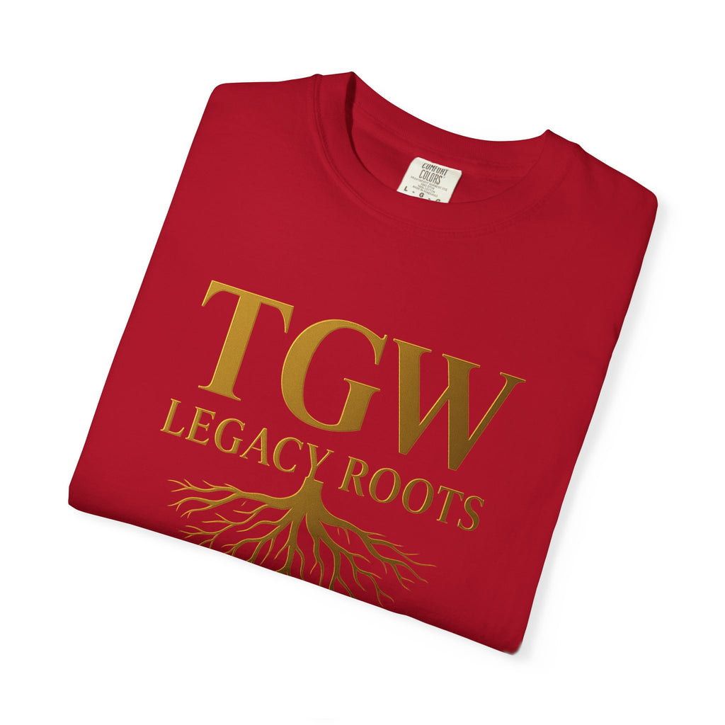 Women Legacy Roots Garment-Dyed T-Shirt | Family Heritage Tee, Perfect Gift for Ancestry Lovers, Tree of Life Shirt, Roots & Heritage