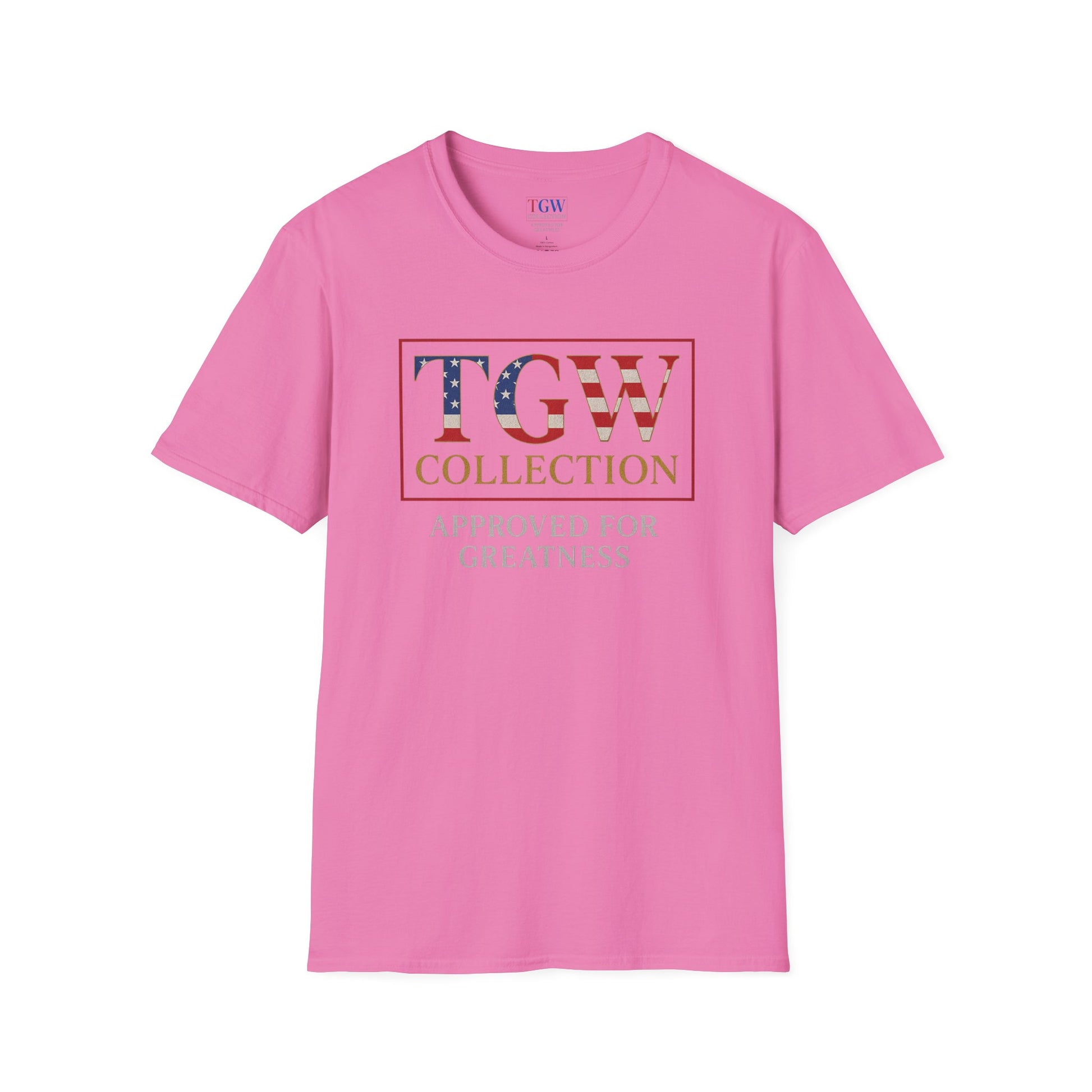 Soft style T-Shirt: TGW Collection, Approved for Greatness - Comfortable Apparel for Everyday, Gifts for Friends, USA Pride