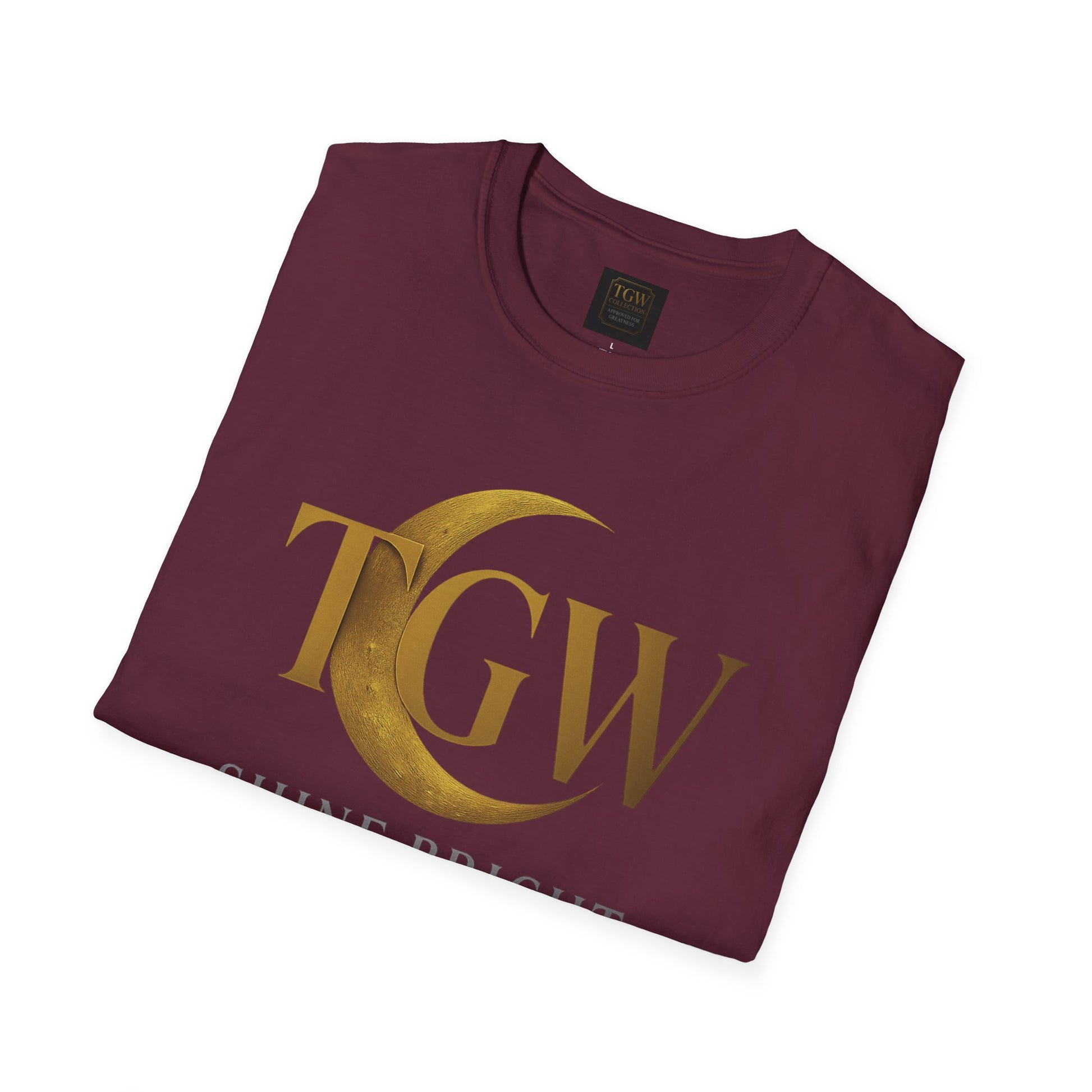 Shine Bright T-Shirt, Graphic Tee, Motivational Gift, Casual Wear, Inspirational Apparel