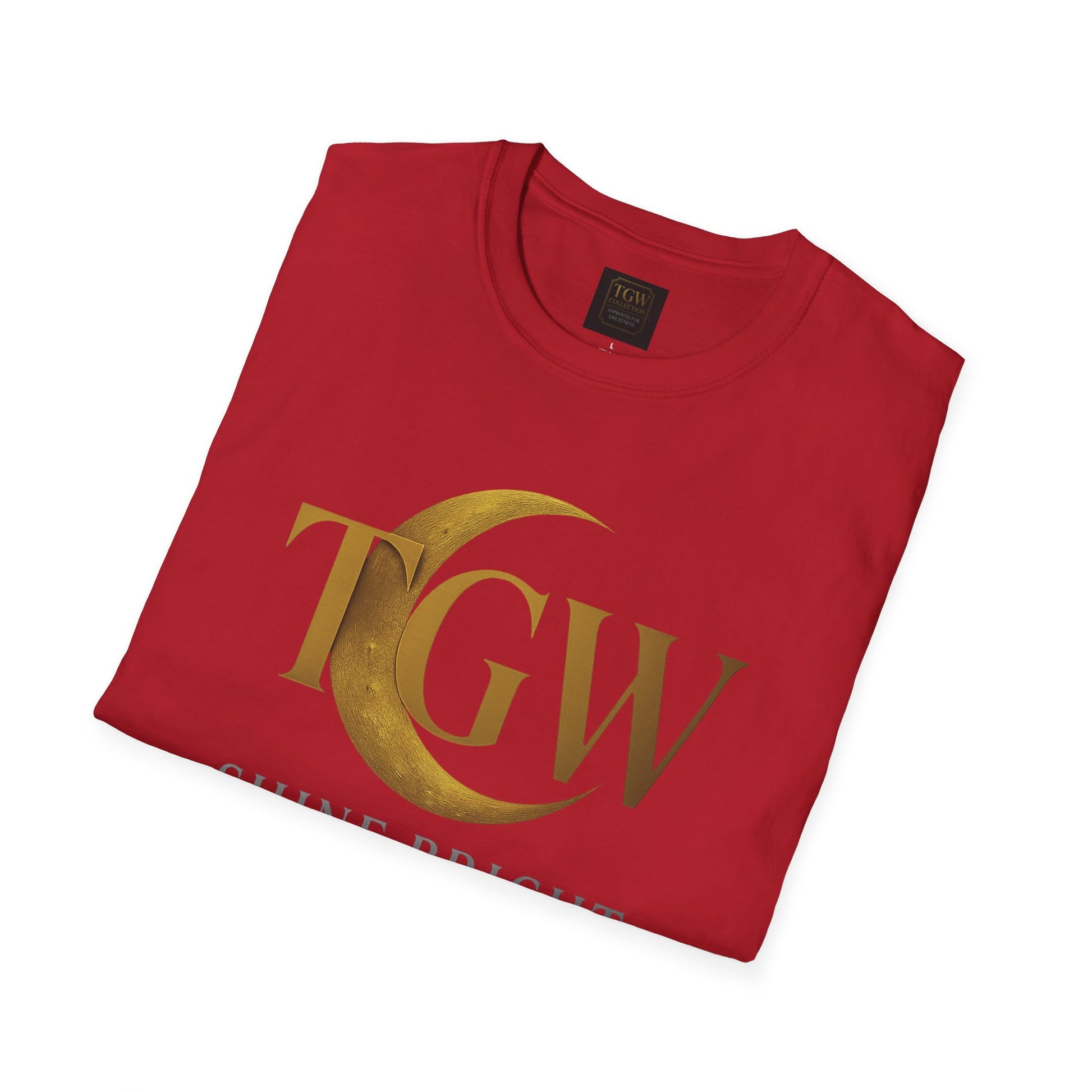 Shine Bright T-Shirt, Graphic Tee, Motivational Gift, Casual Wear, Inspirational Apparel