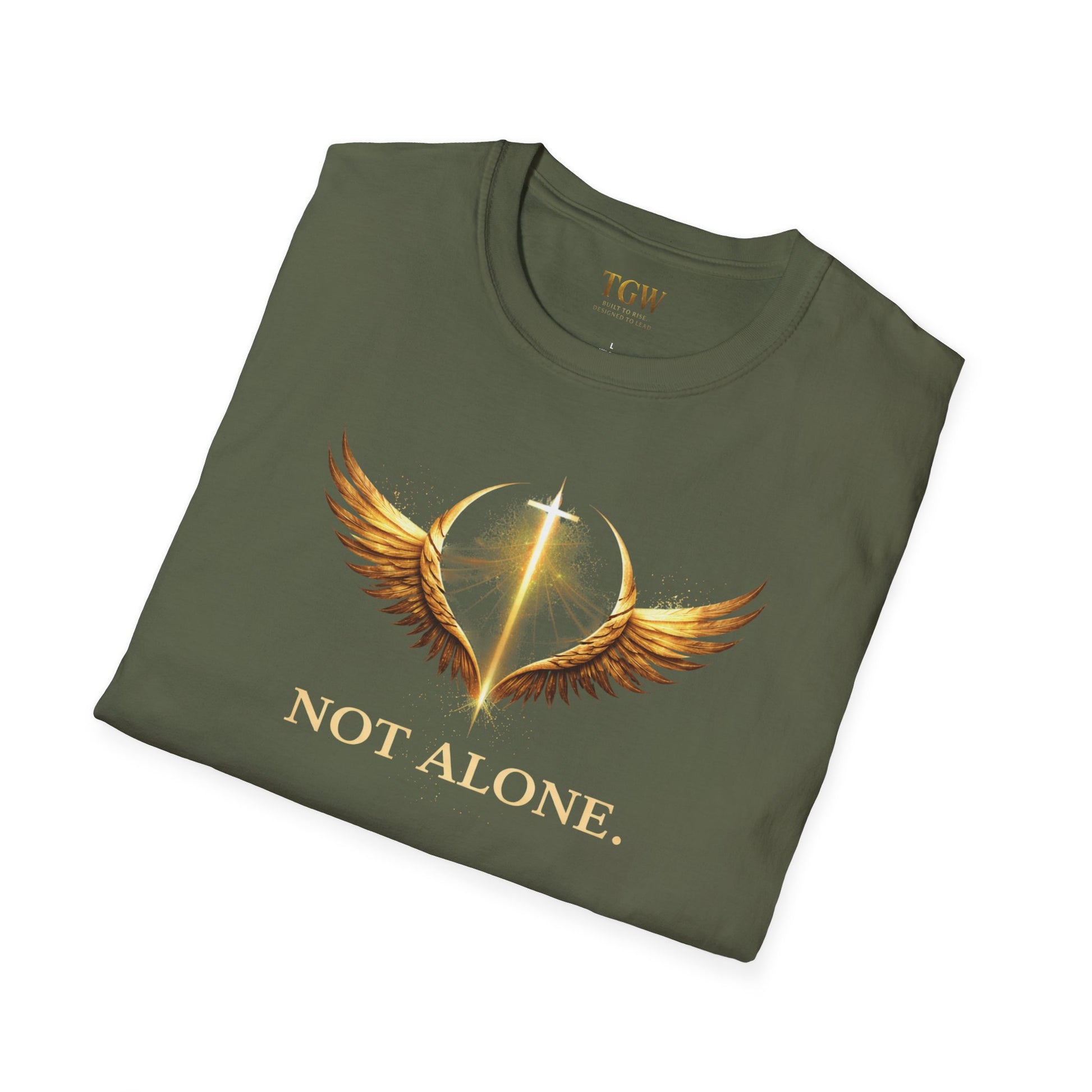 TGW Collection Greatness Approved TM -"NOT ALONE"  Softstyle T-Shirt