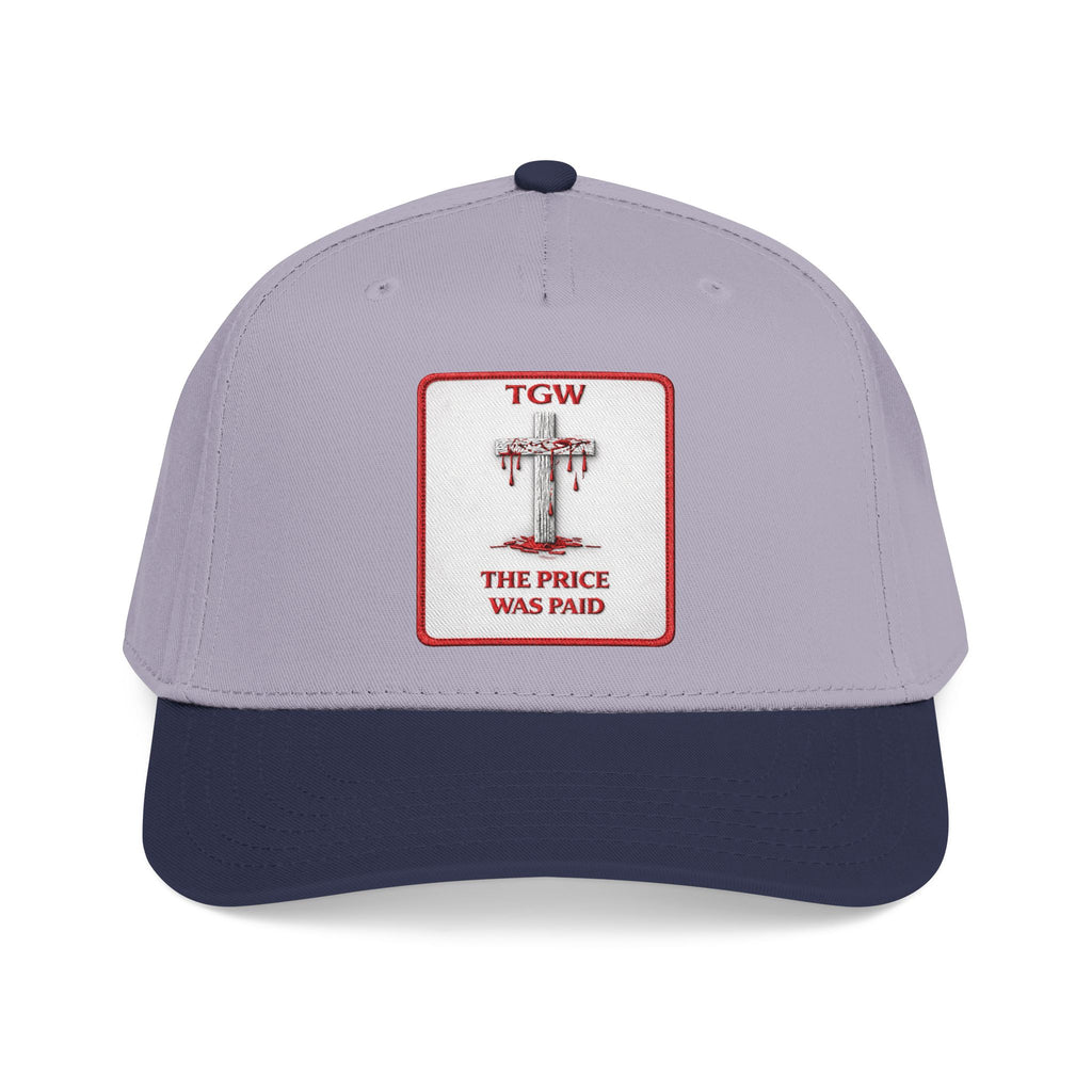 TGW “THE PRICE WAS PAID”  Mid Profile Baseball Cap
