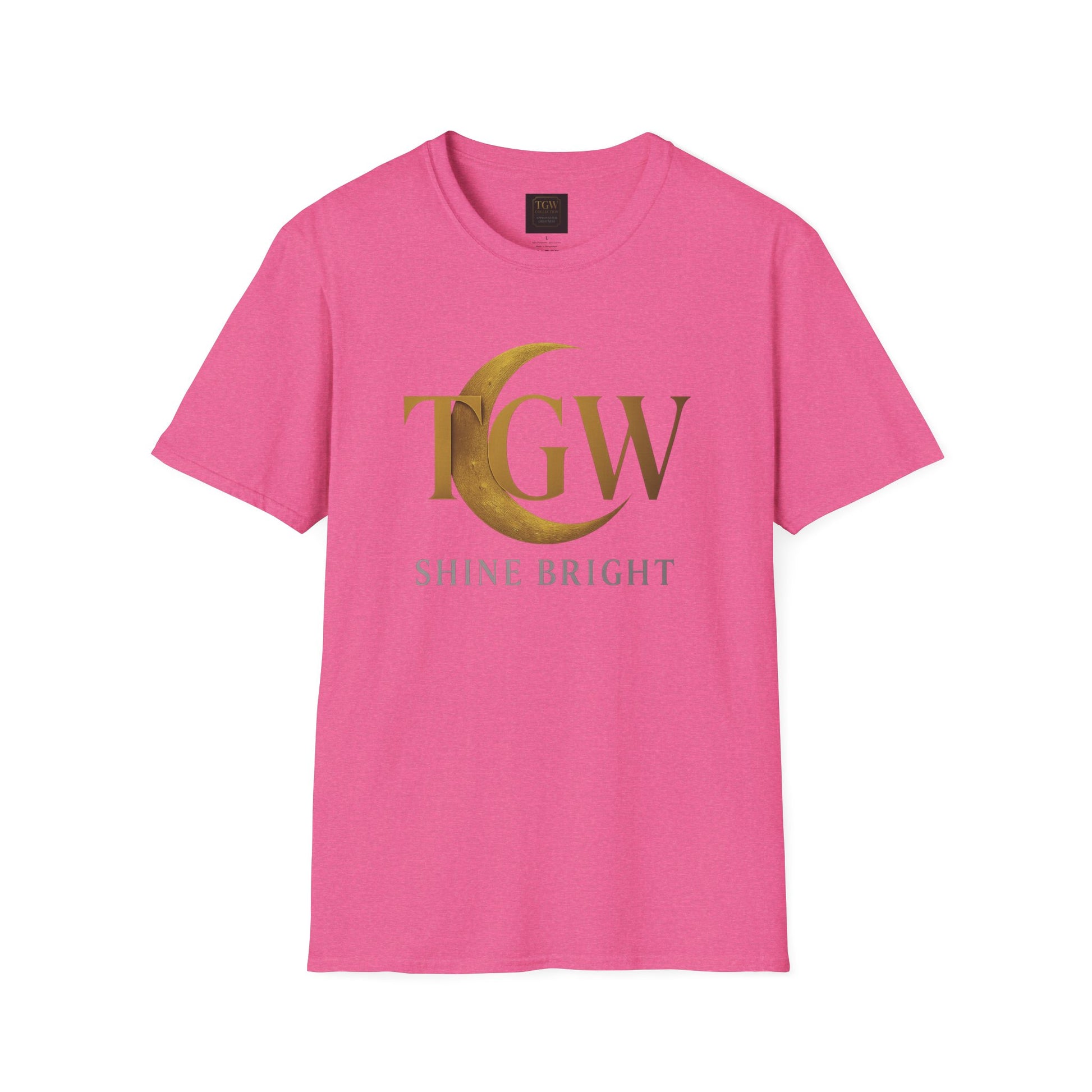 Shine Bright T-Shirt, Graphic Tee, Motivational Gift, Casual Wear, Inspirational Apparel