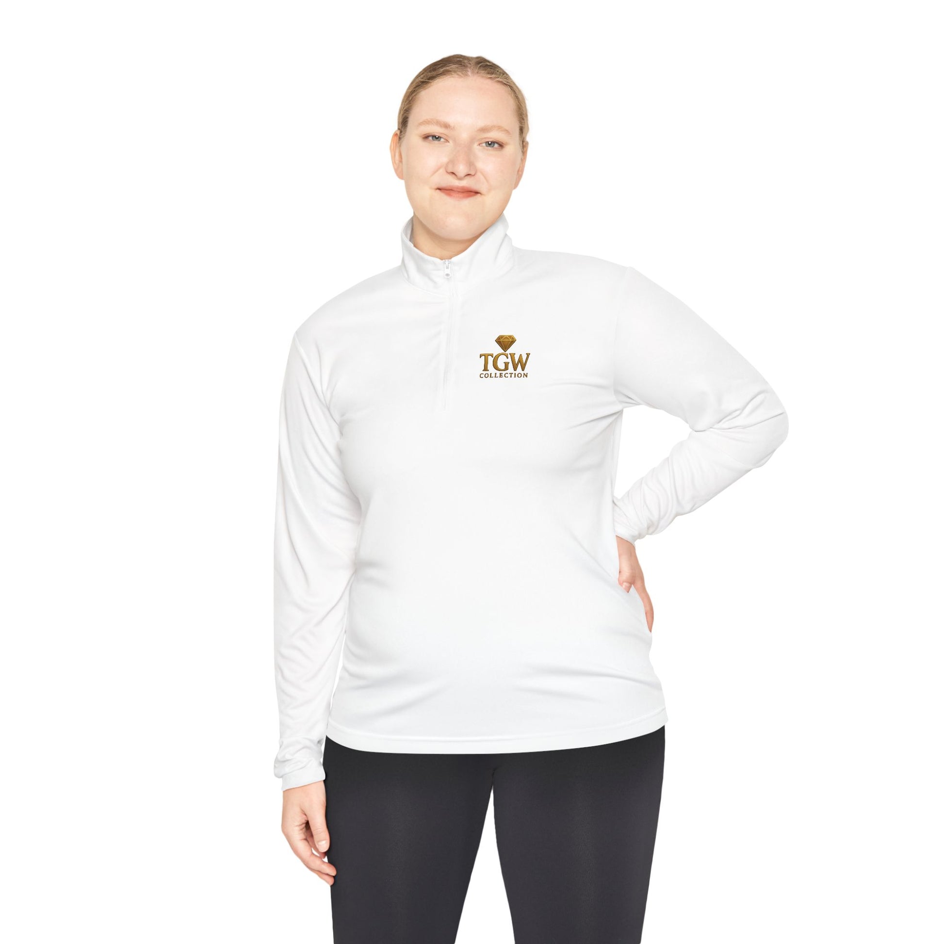 Quarter-Zip Pullover with Custom Design, Perfect for Everyday Wear, Gift for Friends, Cozy Layer for Outdoor Activities