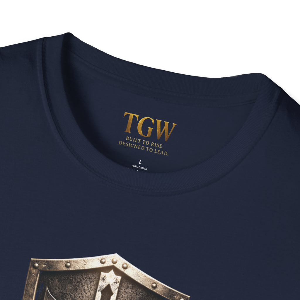 Shield of Resolve (TGW Collection Greatness Approved) Softstyle T-Shirt