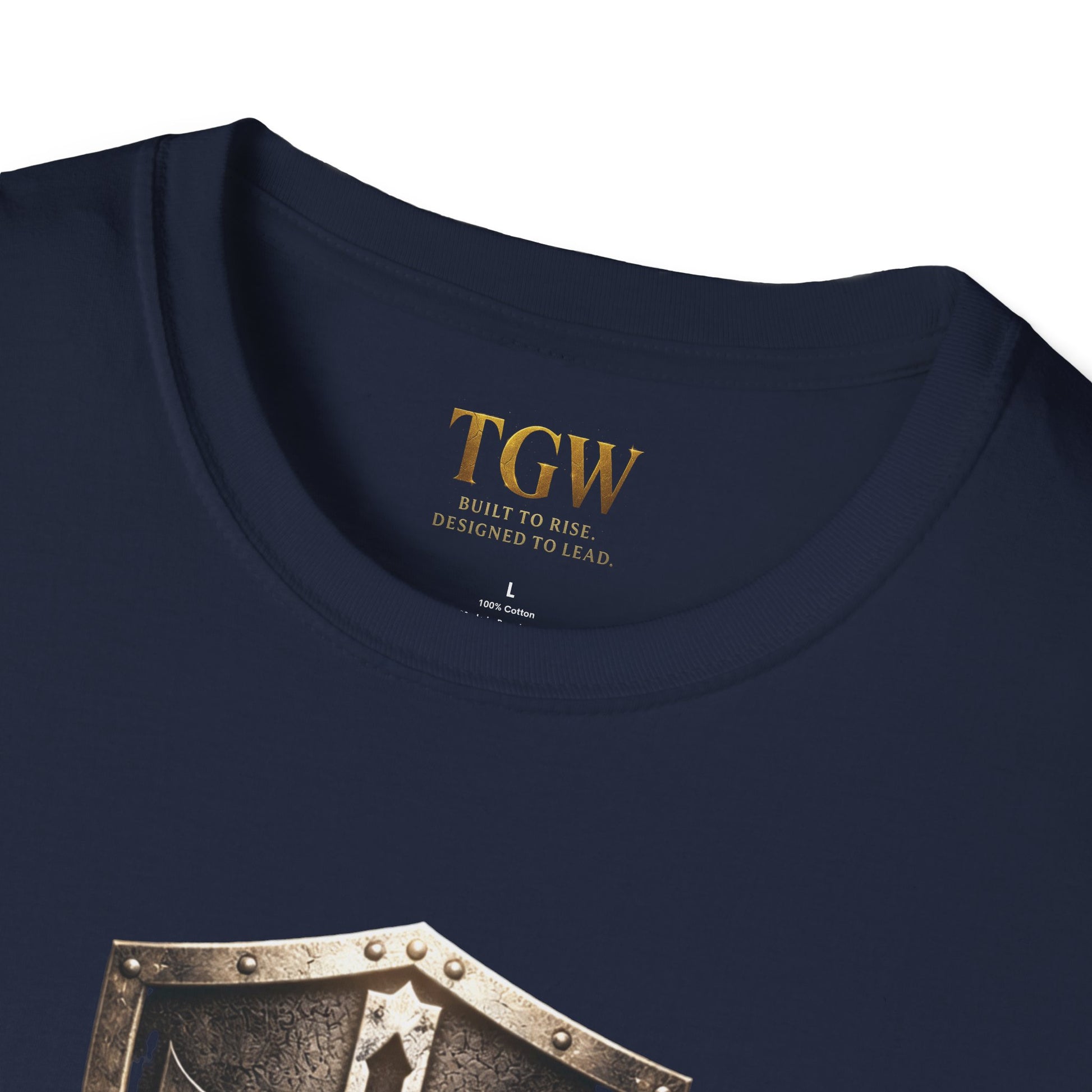 Shield of Resolve (TGW Collection Greatness Approved) Softstyle T-Shirt