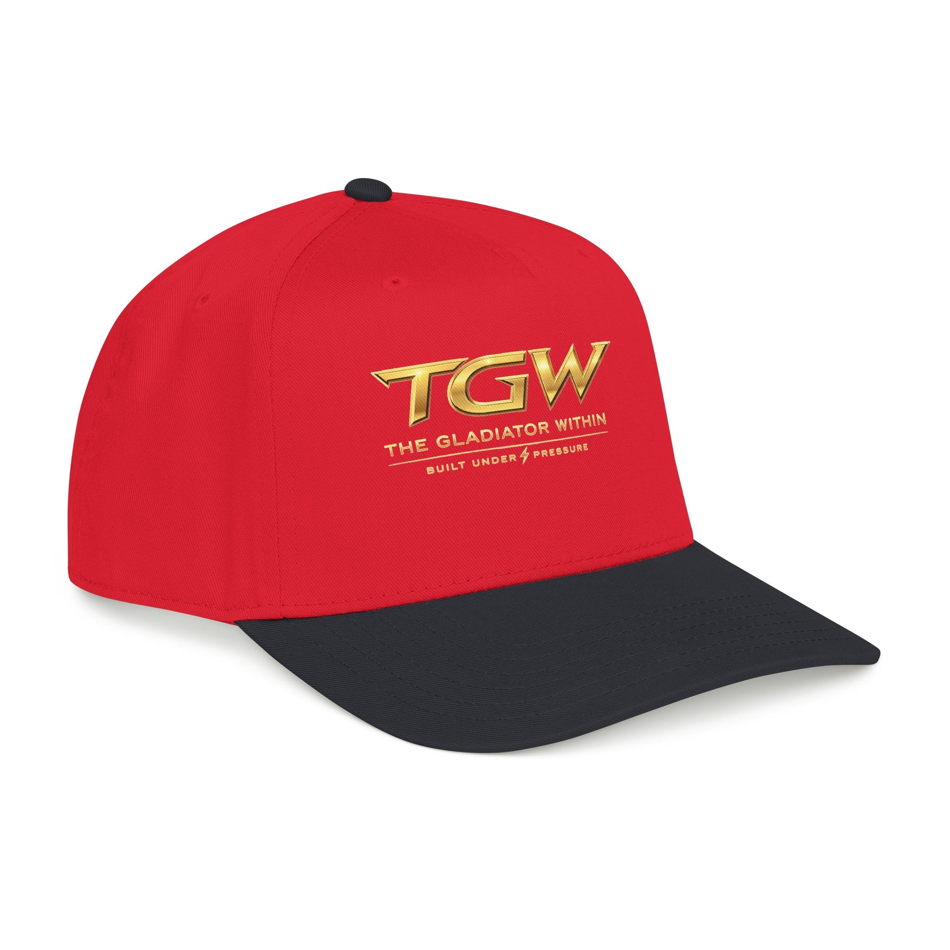 TGW “The Gladiator Within” Built Under Pressure - Mid Profile Baseball Cap