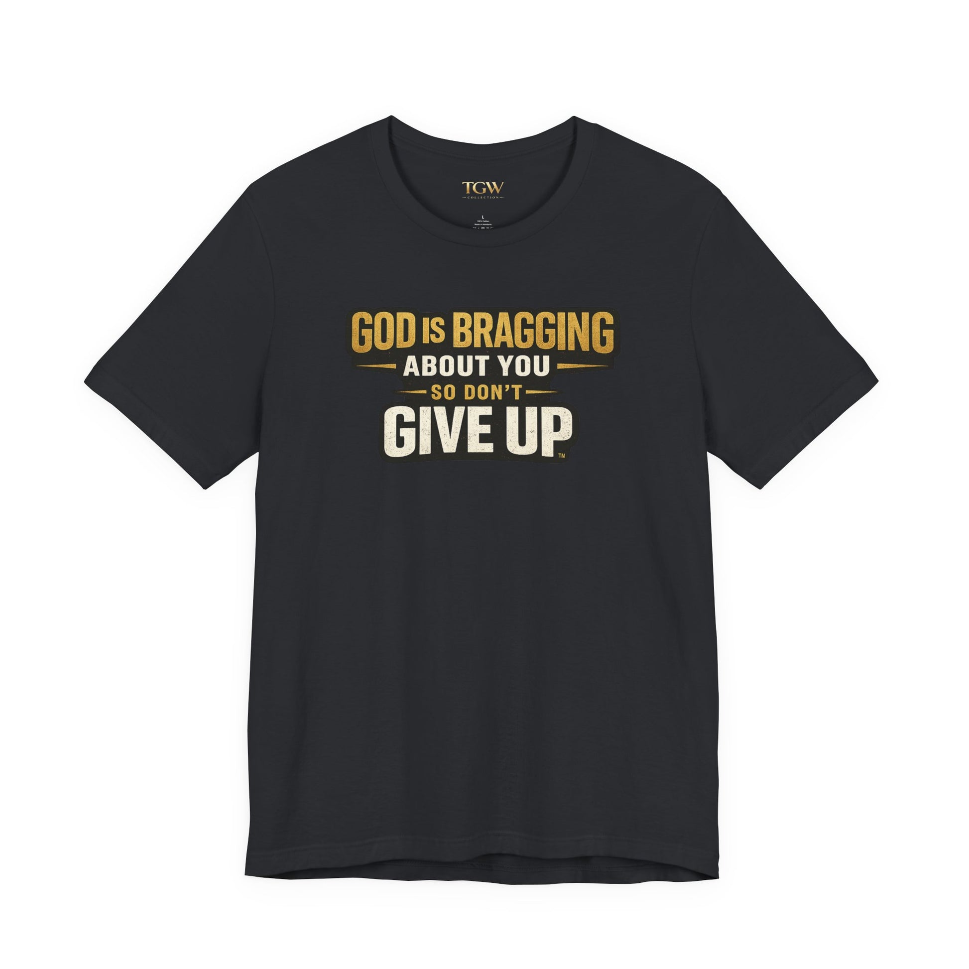 God is Bragging About You - Jersey Short Sleeve Tee