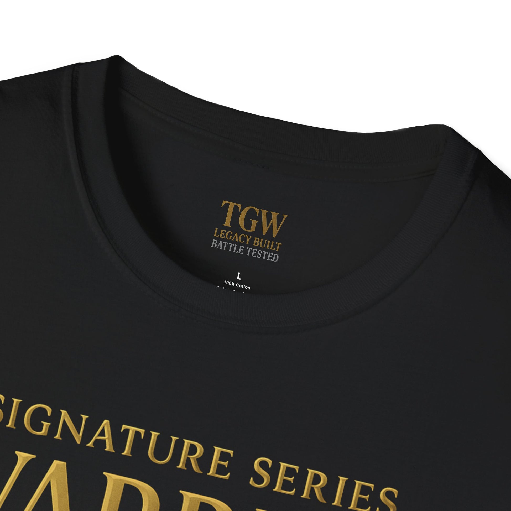 Warrior Gold Unisex Softstyle T-Shirt, Comfortable Tee, Motivational Apparel, Gift for Warriors, Casual Wear, Affirmation Shirt