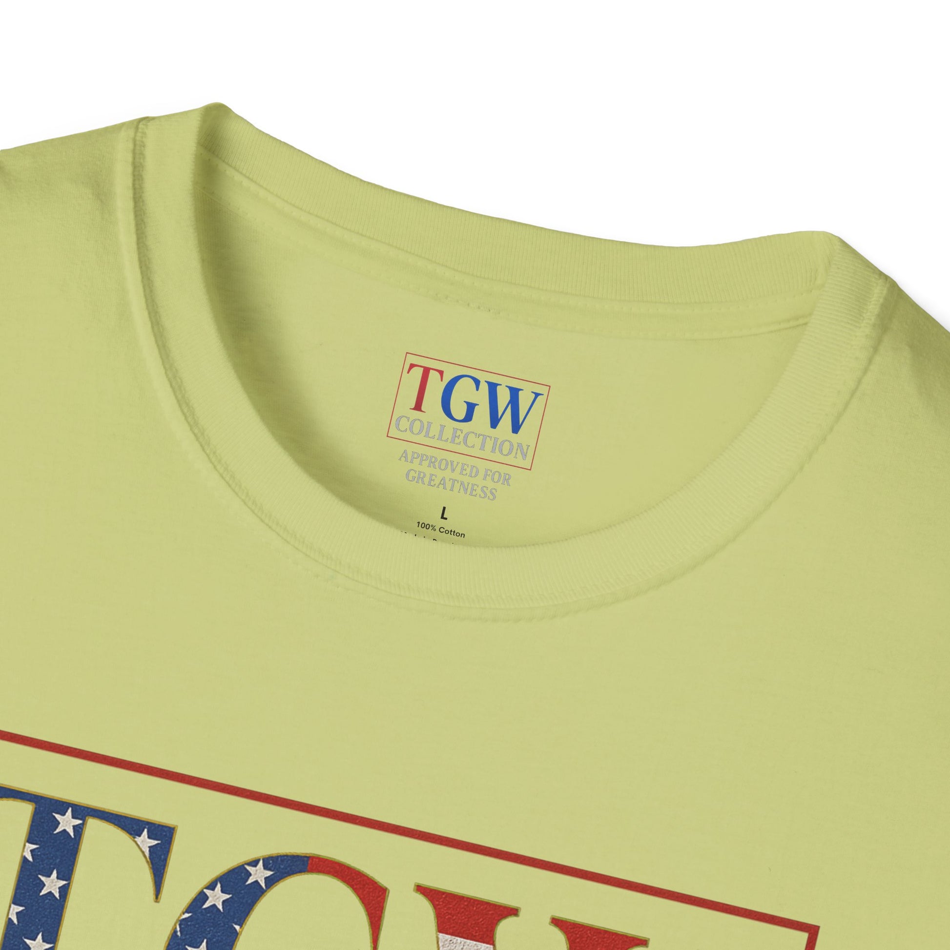 Soft style T-Shirt: TGW Collection, Approved for Greatness - Comfortable Apparel for Everyday, Gifts for Friends, USA Pride