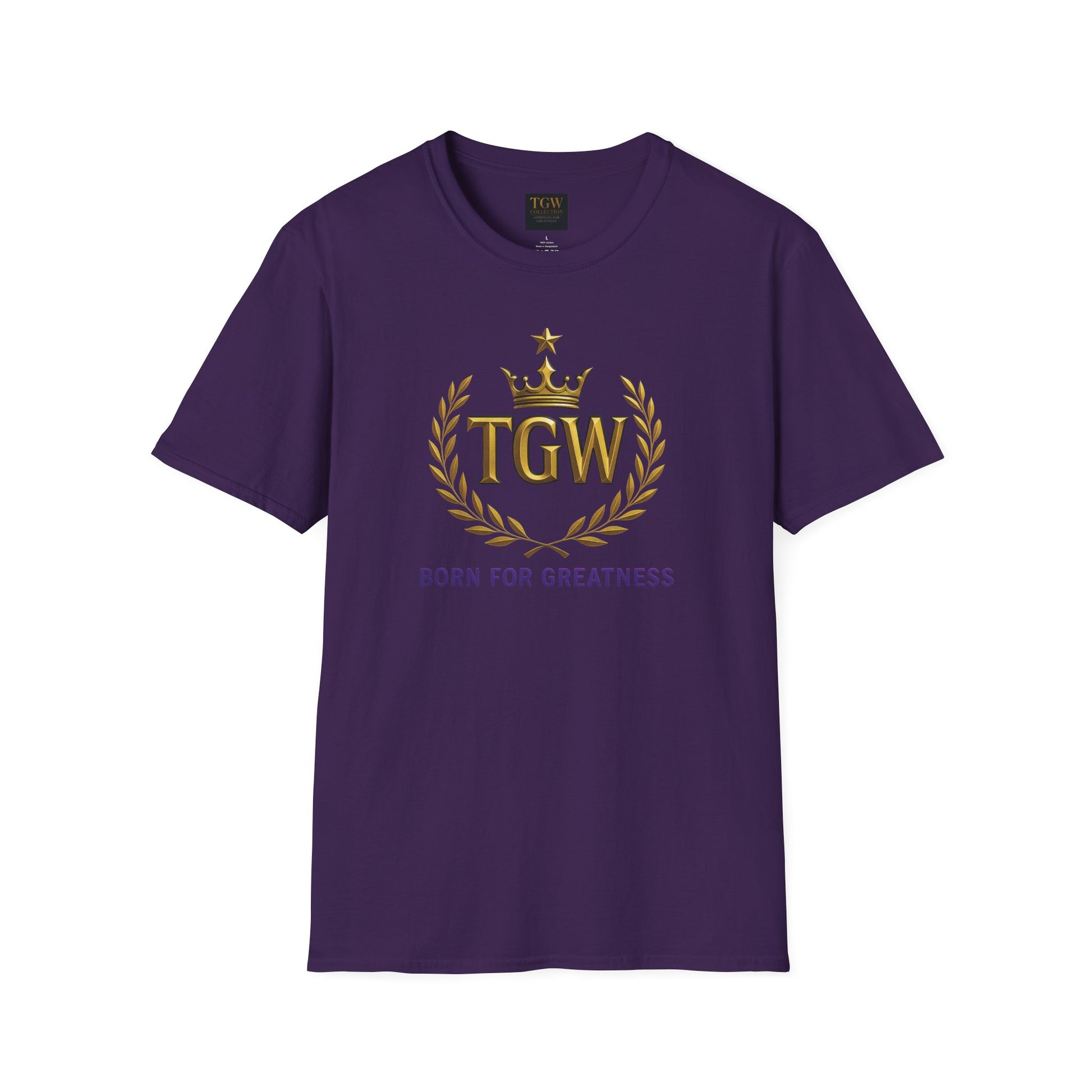 Inspirational T-Shirt - Born for Greatness, Motivational Tee, Gift for Achievers, Casual Wear, Everyday Comfort