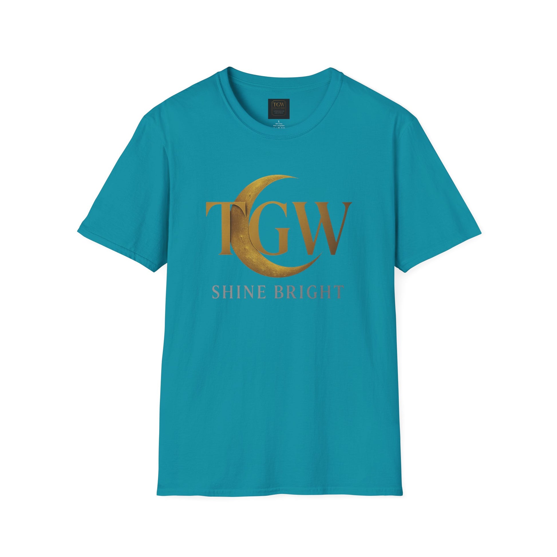 Shine Bright T-Shirt, Graphic Tee, Motivational Gift, Casual Wear, Inspirational Apparel