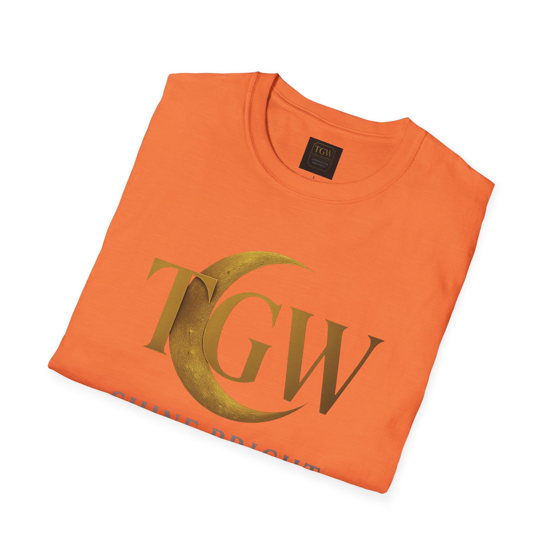 Shine Bright T-Shirt, Graphic Tee, Motivational Gift, Casual Wear, Inspirational Apparel