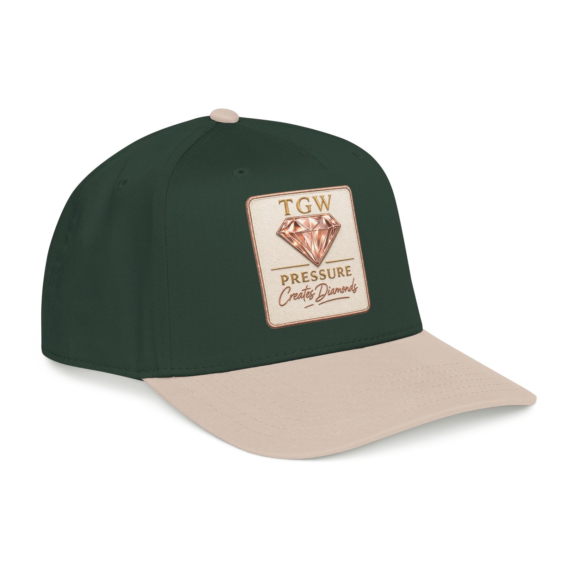 TGW Collection™  The TGW "Pressure Diamonds" Mid Profile Baseball Cap