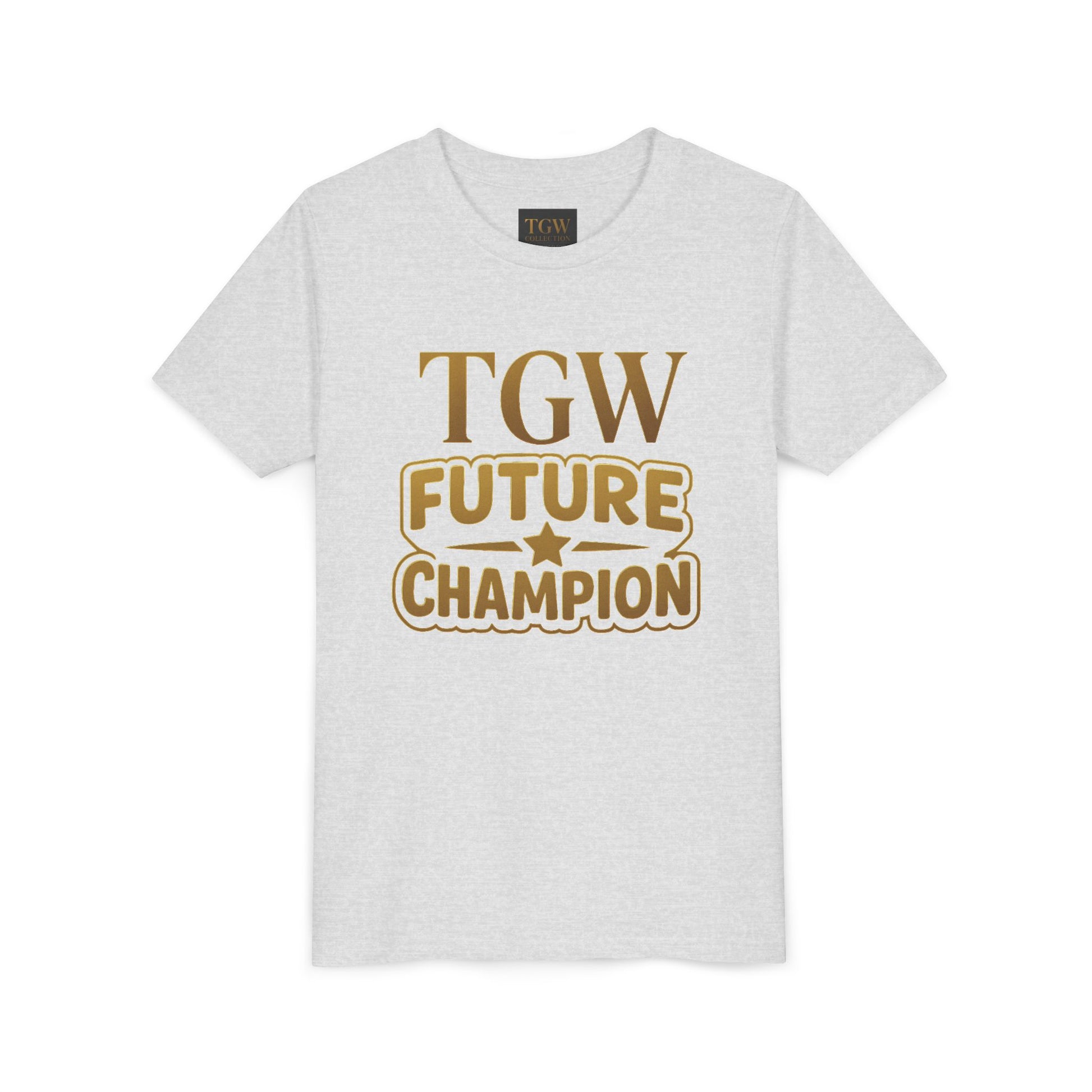 Future Champion Youth Tee - Motivational Kids Shirt, Sportswear, Birthday Gift, Fun Apparel, Champion Theme