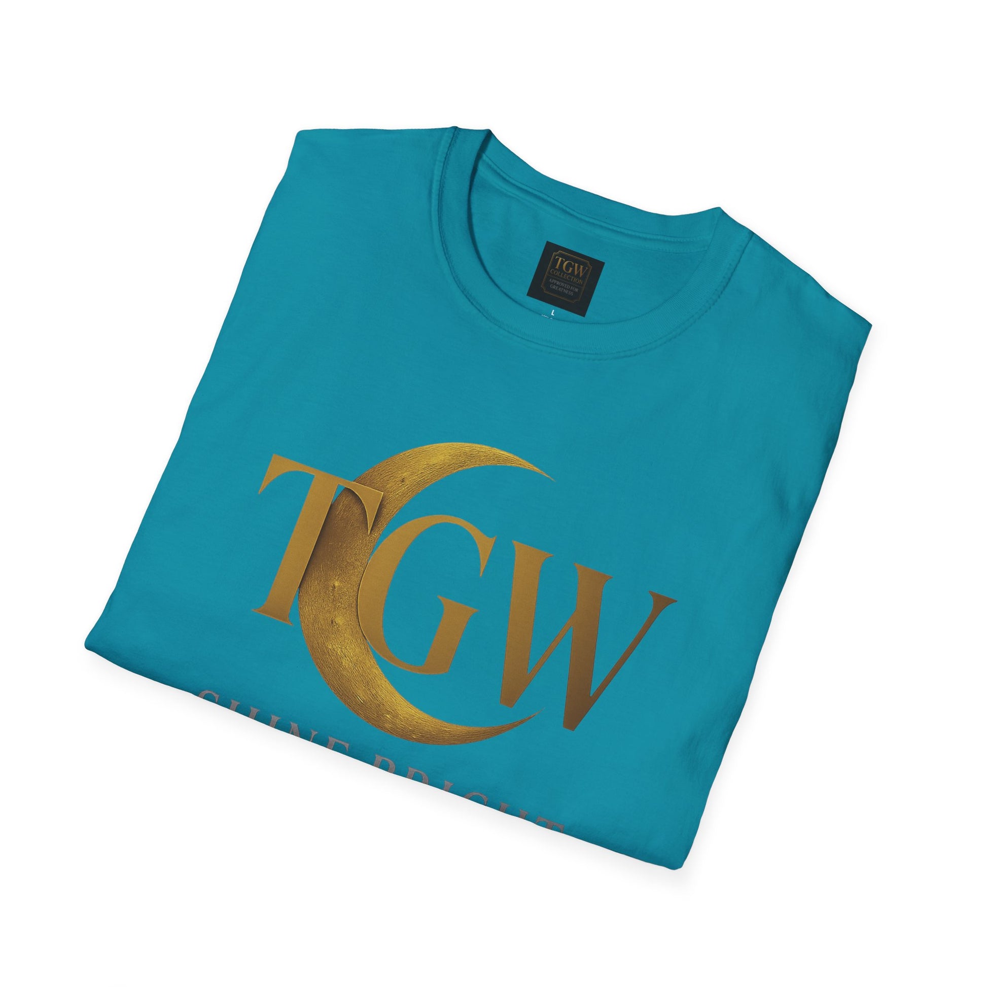 Shine Bright T-Shirt, Graphic Tee, Motivational Gift, Casual Wear, Inspirational Apparel