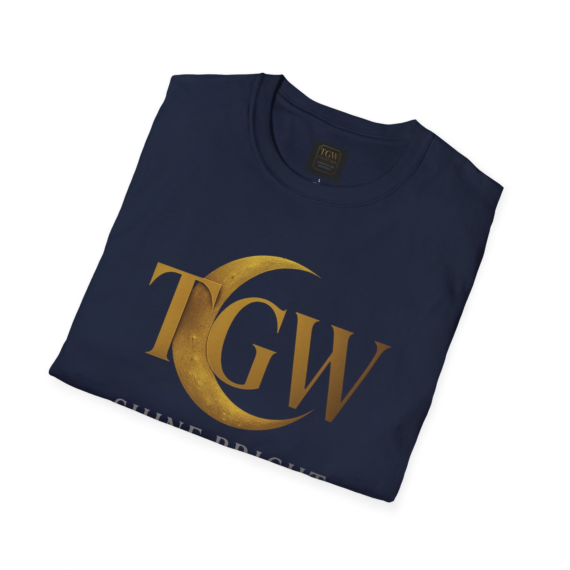 Shine Bright T-Shirt, Graphic Tee, Motivational Gift, Casual Wear, Inspirational Apparel