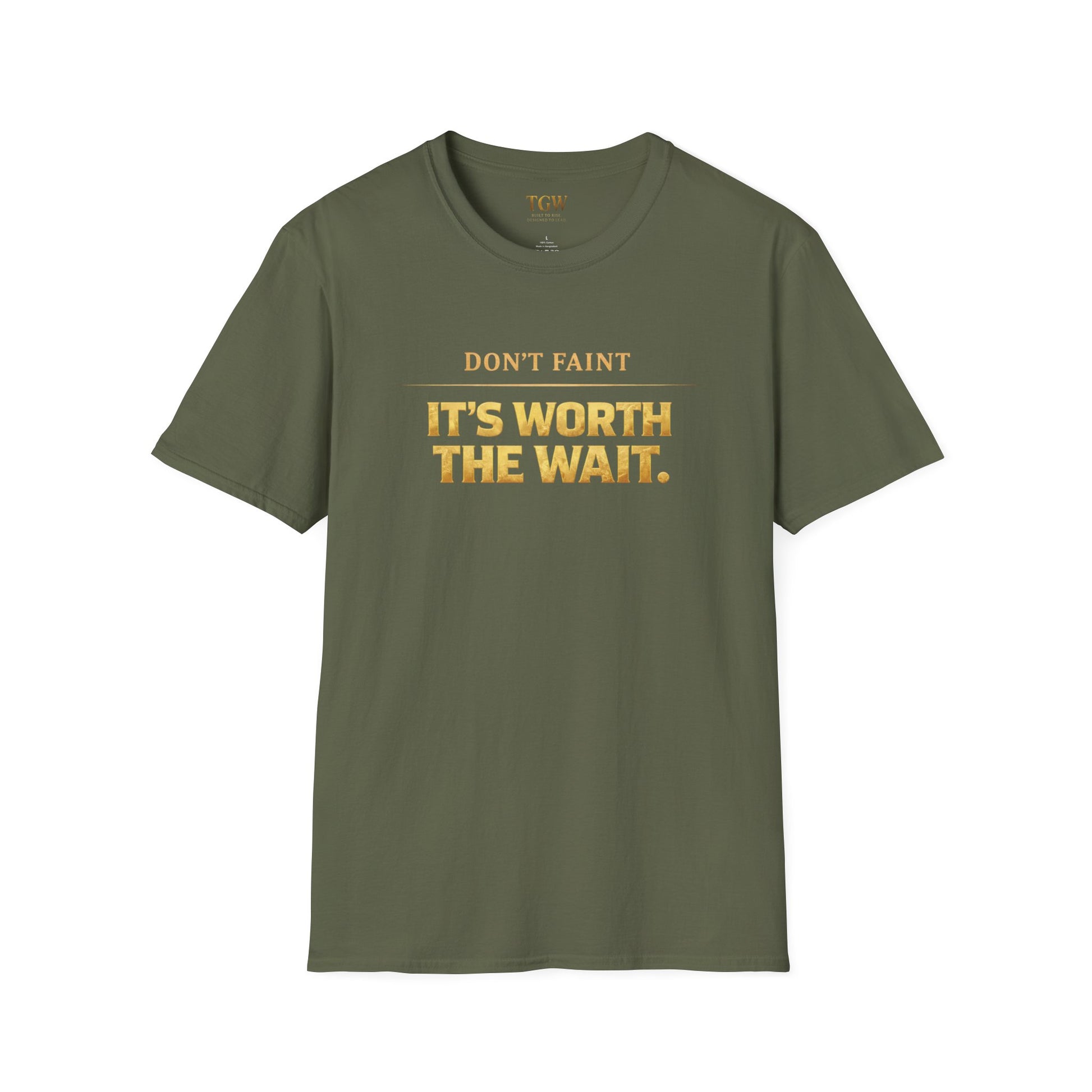 TGW Collection - Greatness Approved TM - "Don't Faint: Softstyle T-Shirt