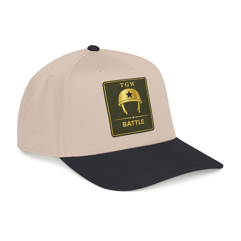 TGW “BATTLE” Structured Cap Mid Profile Baseball Cap