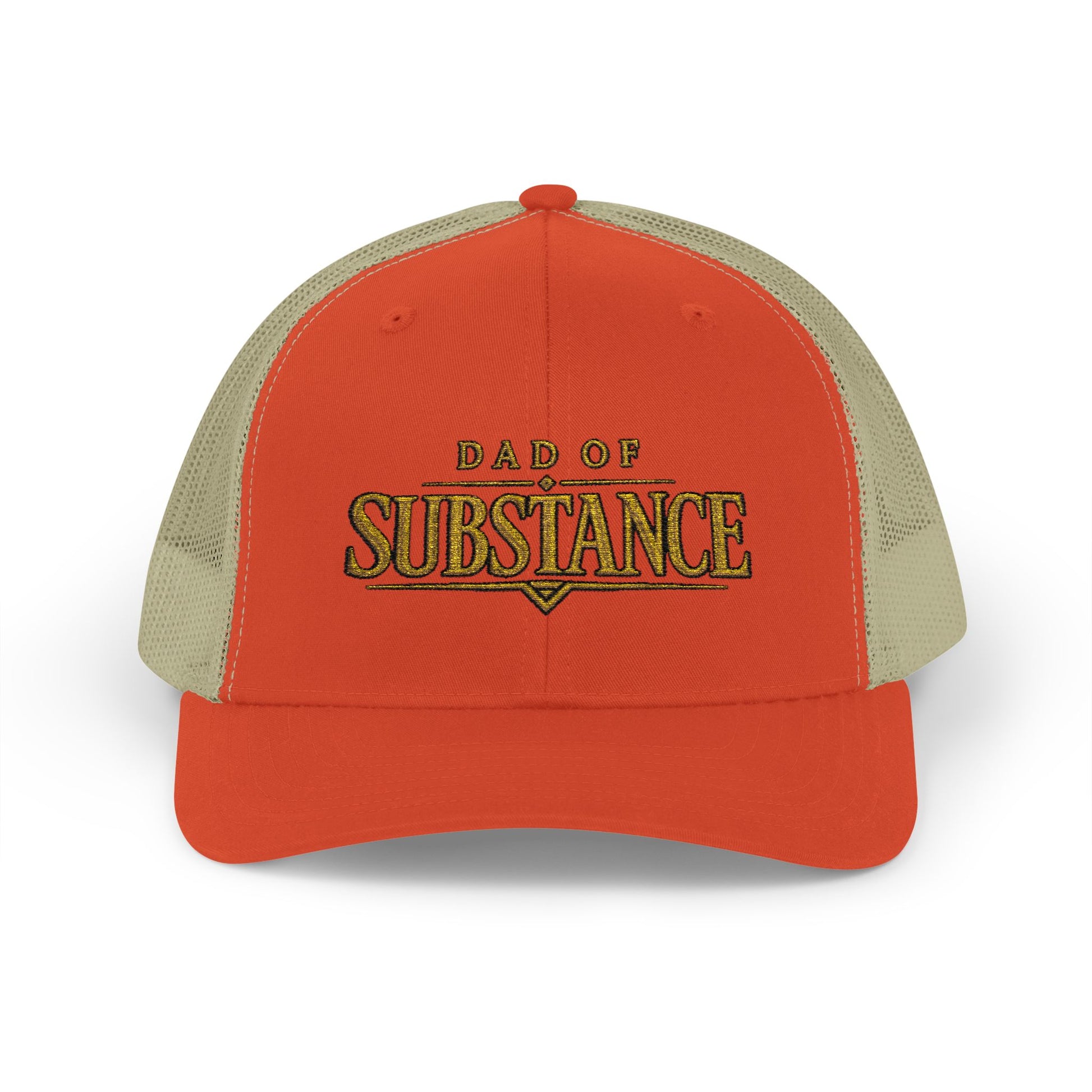 TGW COLLECTION TM - Dad of Substance Snapback Trucker Cap