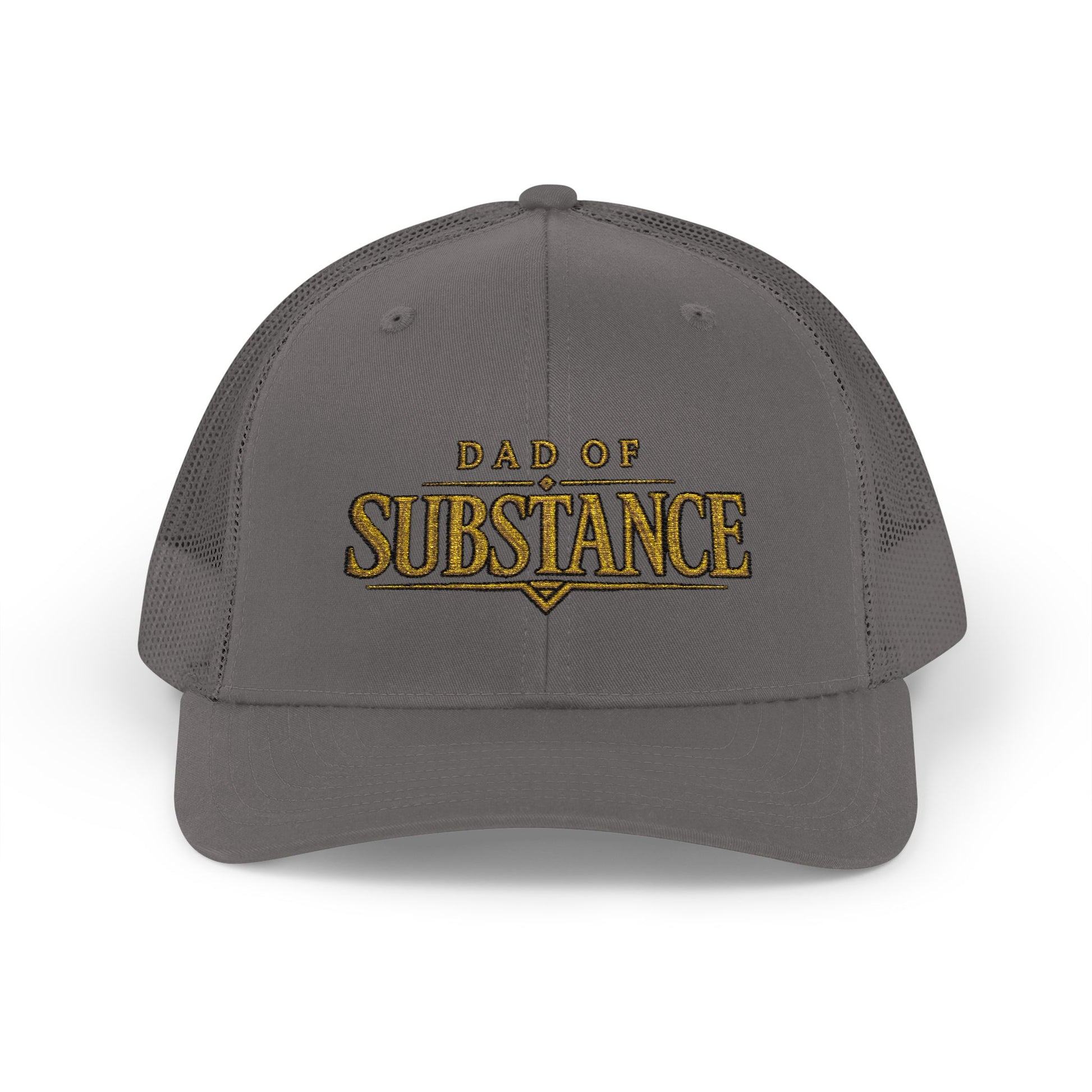 TGW COLLECTION TM - Dad of Substance Snapback Trucker Cap