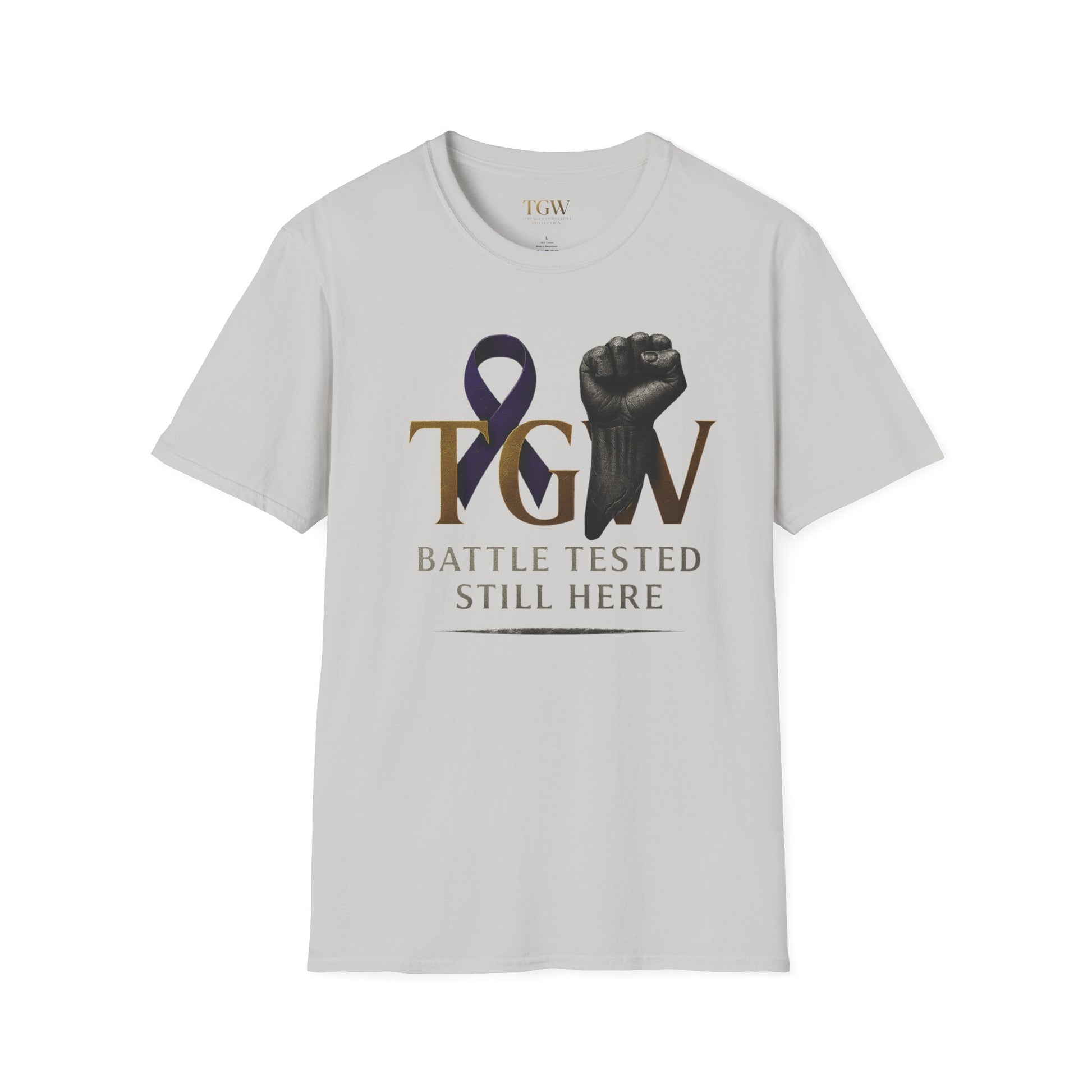Men Empowerment Graphic Tee - Soft style T-Shirt, Battle Tested Shirt, Motivational Gift, Activism Apparel, Everyday Wear, Gift for Heroes