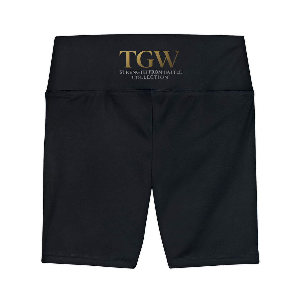 Empowering Women's Workout Shorts - Strength From Battle Collection, Fitness, Active wear