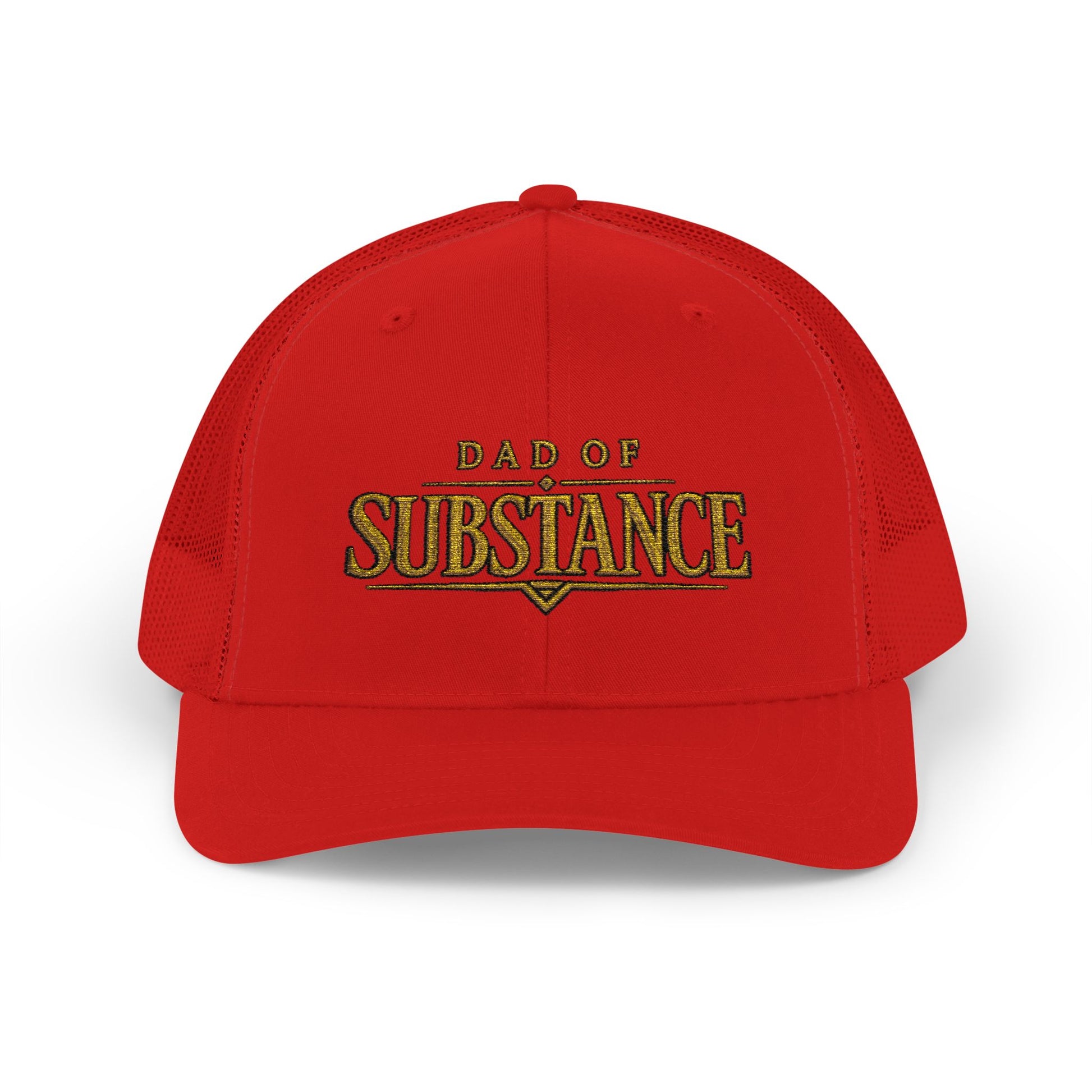 TGW COLLECTION TM - Dad of Substance Snapback Trucker Cap