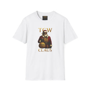 T-Shirt 'TOW Claus' Vintage Santa Graphic Holiday Tee