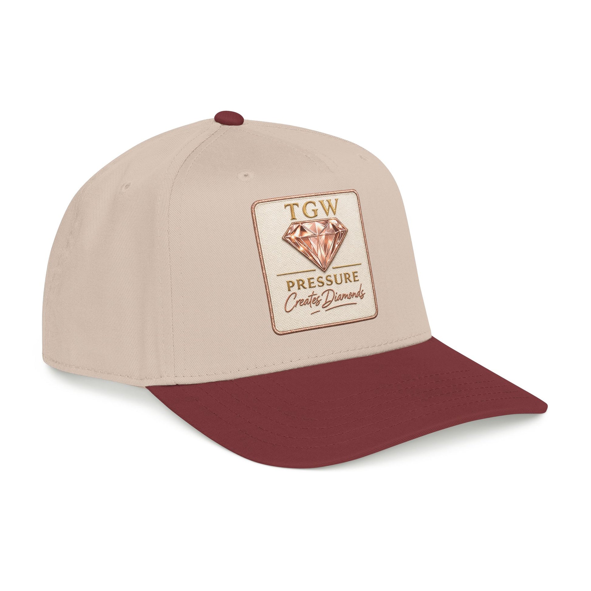 TGW Collection™  The TGW "Pressure Diamonds" Mid Profile Baseball Cap