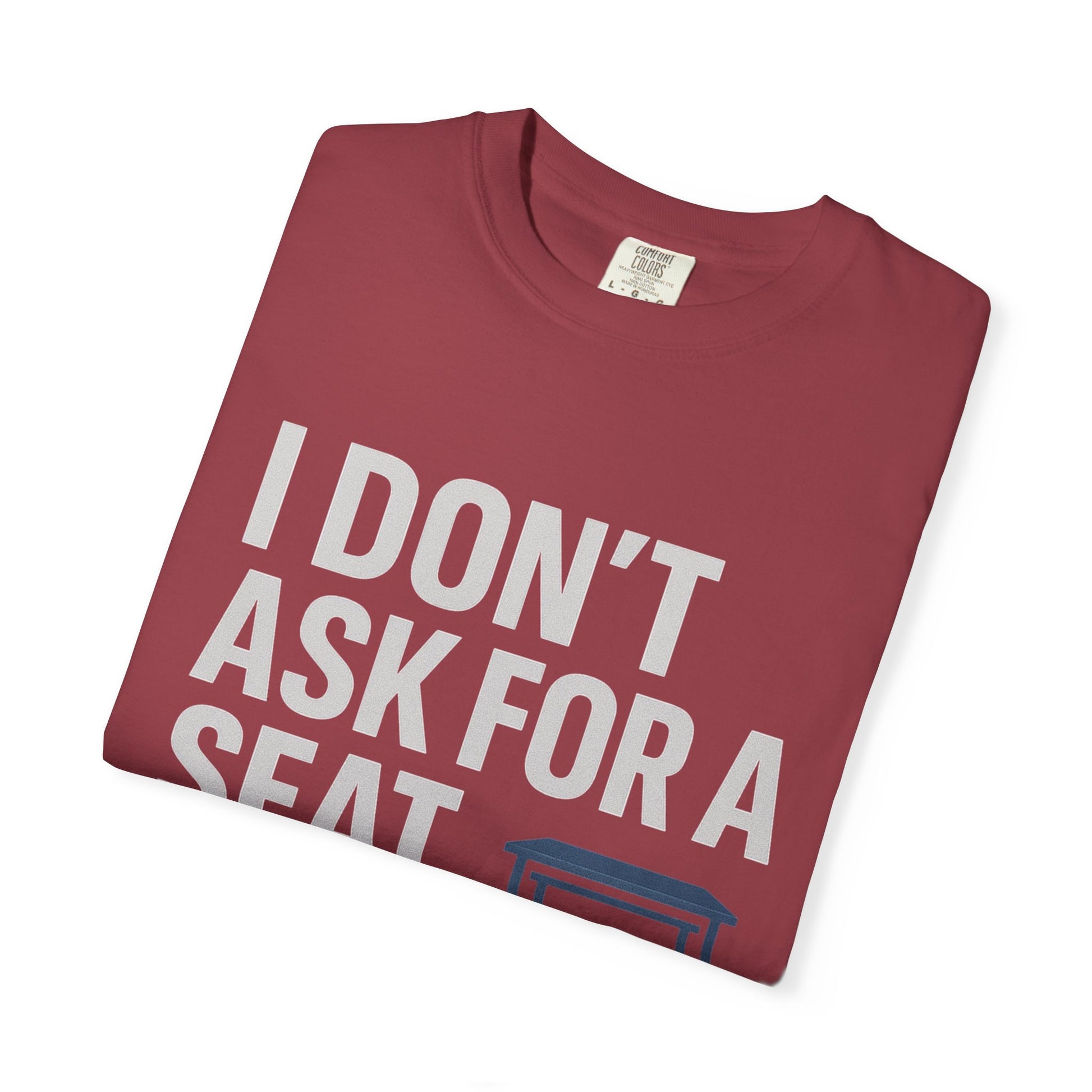 Empowerment Quote T-Shirt, Motivational Garment-Dyed Tee, Casual Wear, Gift for Achievers, Everyday Inspiration