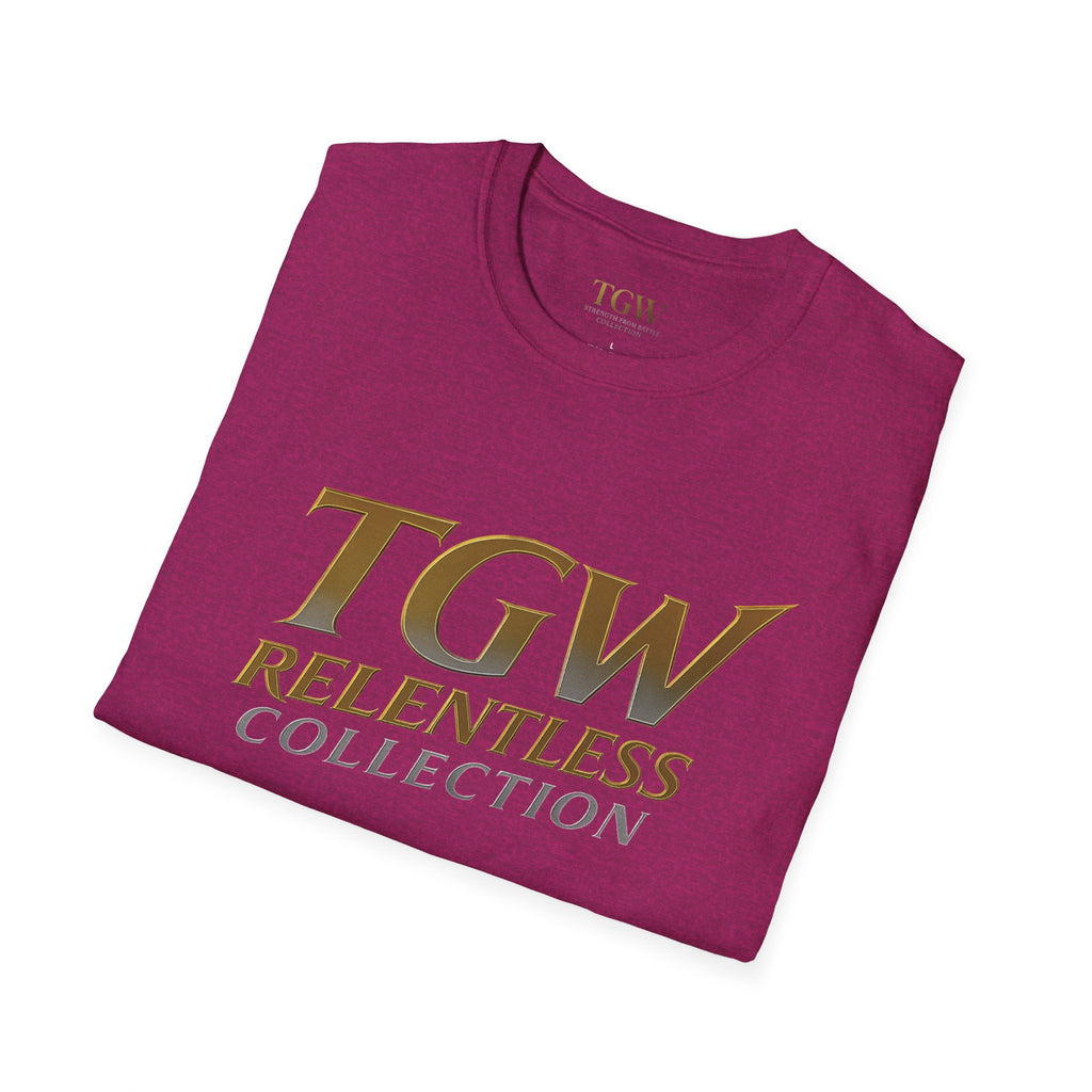 Relentless Collection T-Shirt - Motivational Tee, Casual Wear, Gift for Him/Her, Fitness Apparel, Everyday Style